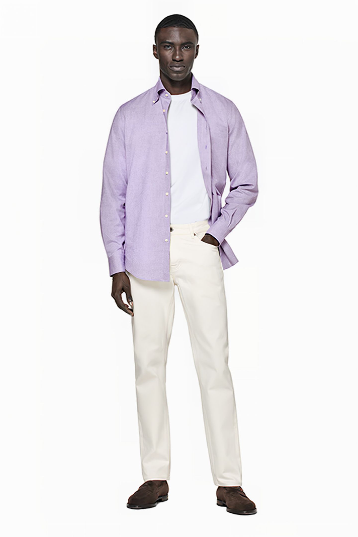 PURPLE SLIM FIT SHIRT 3