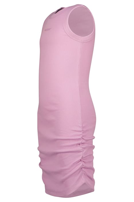 GIRLS ZOE MINI DRESS DEEP LILAC 3