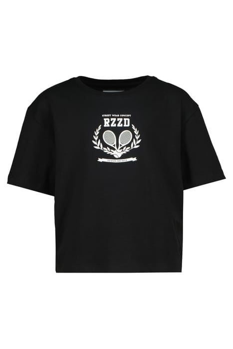 GIRLS FANNA T-SHIRT DEEP BLACK 1
