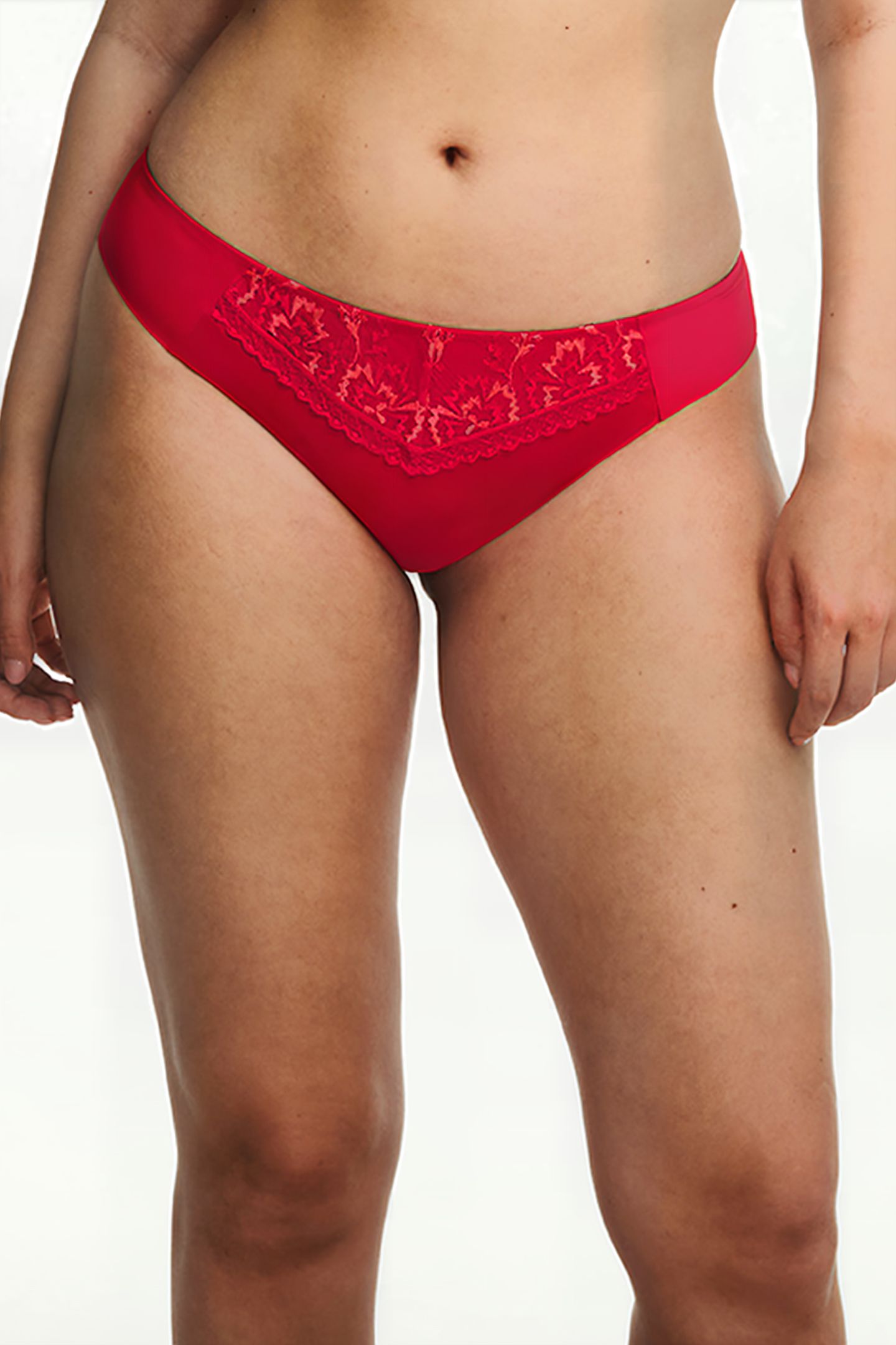 CO BO. BRIEF STD STD W. SCARLET/PEACH 1