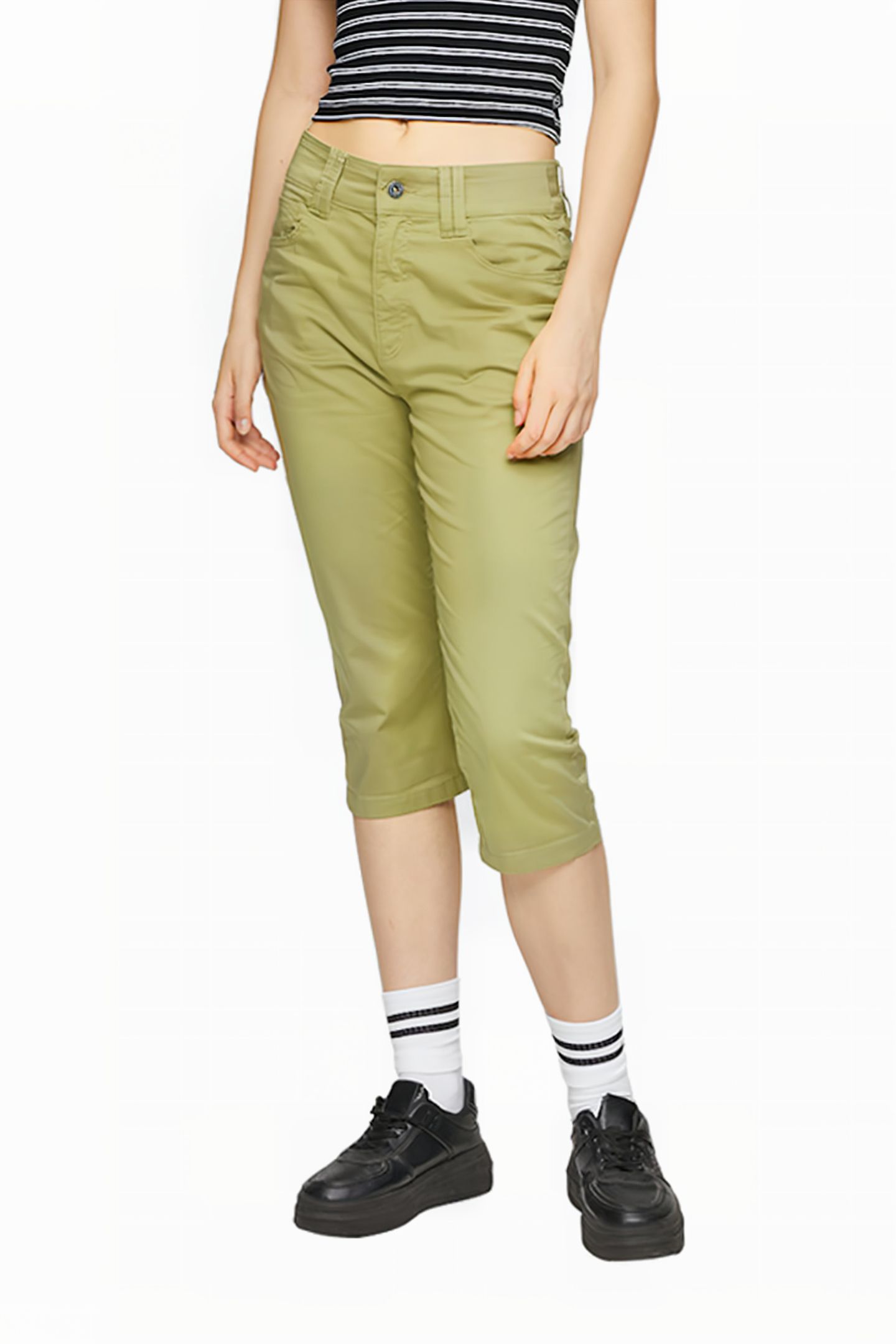 S.OLIVER-QS PANTS GREEN 1