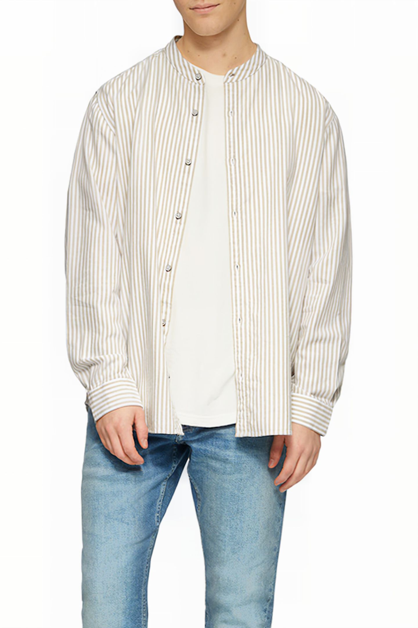 S.OLIVER-QS SHIRTS BEIGE 1