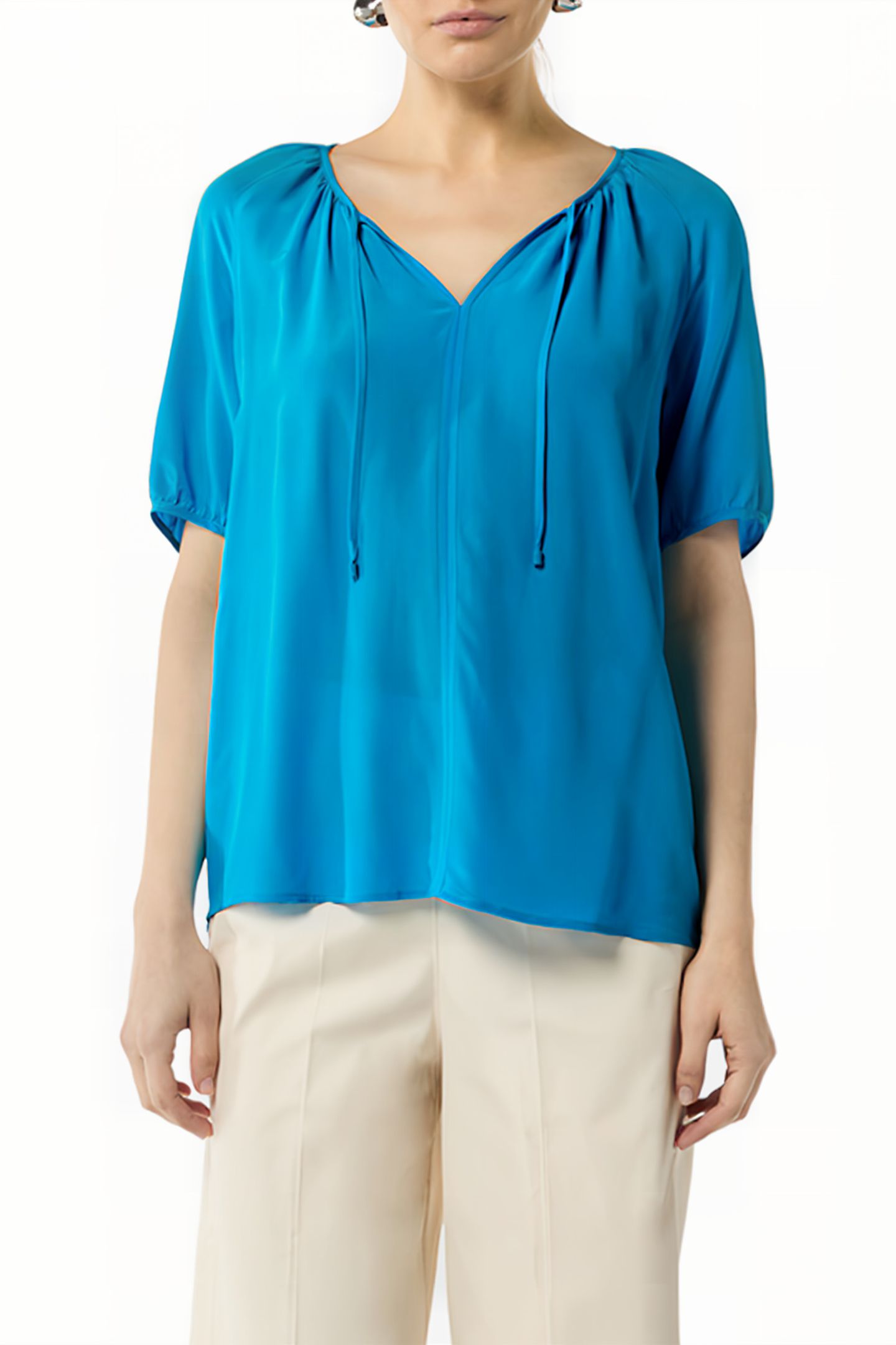 COMMA BLOUSES BLUE 1
