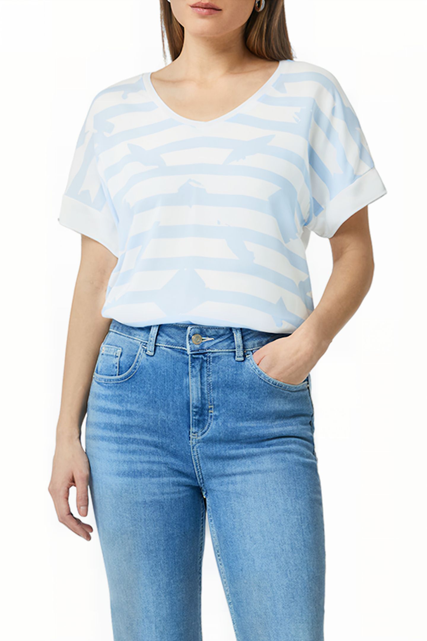 COMMA T-SHIRTS BLUE 1