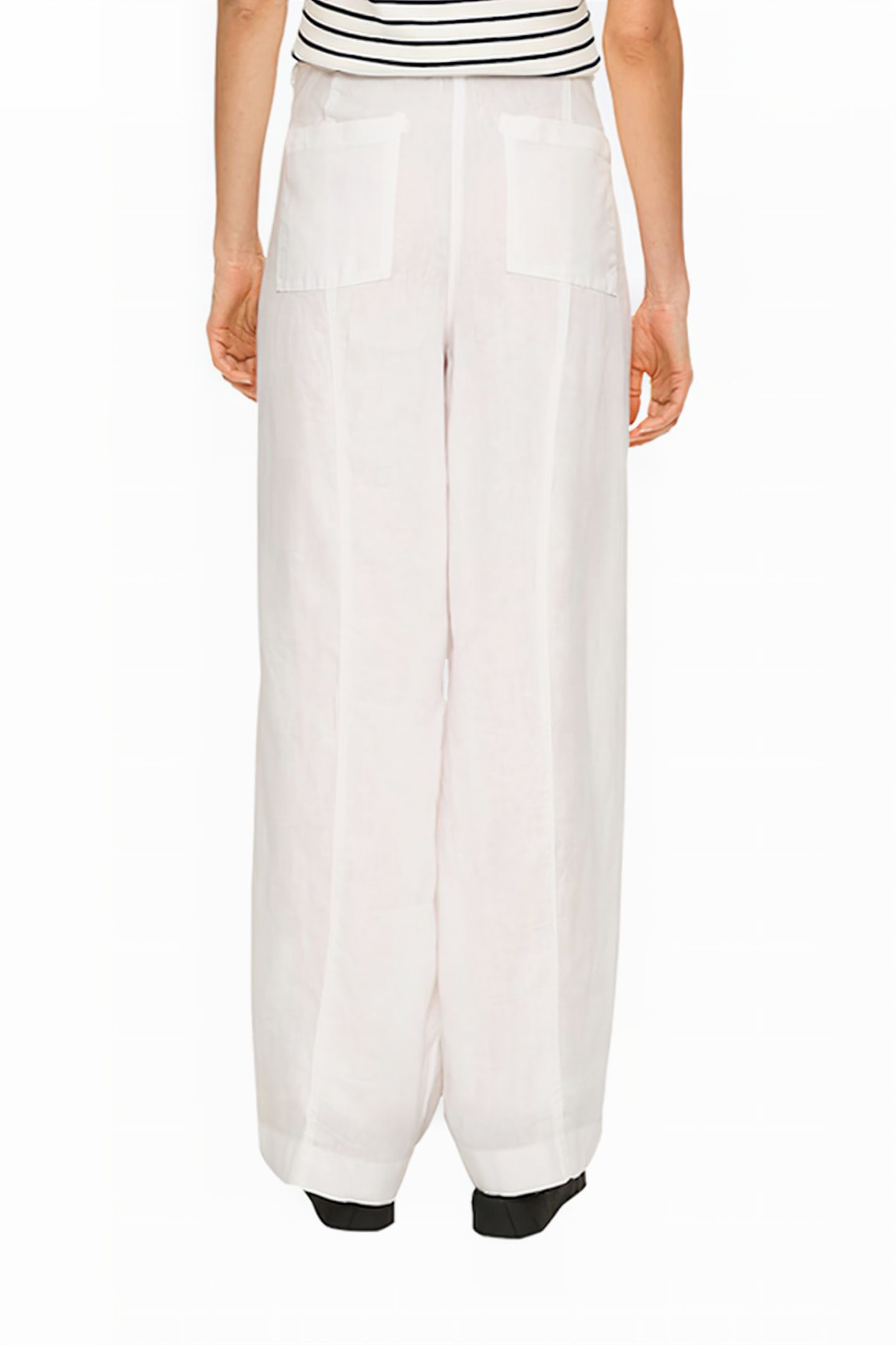 S.OLIVER PANTS WHITE 2