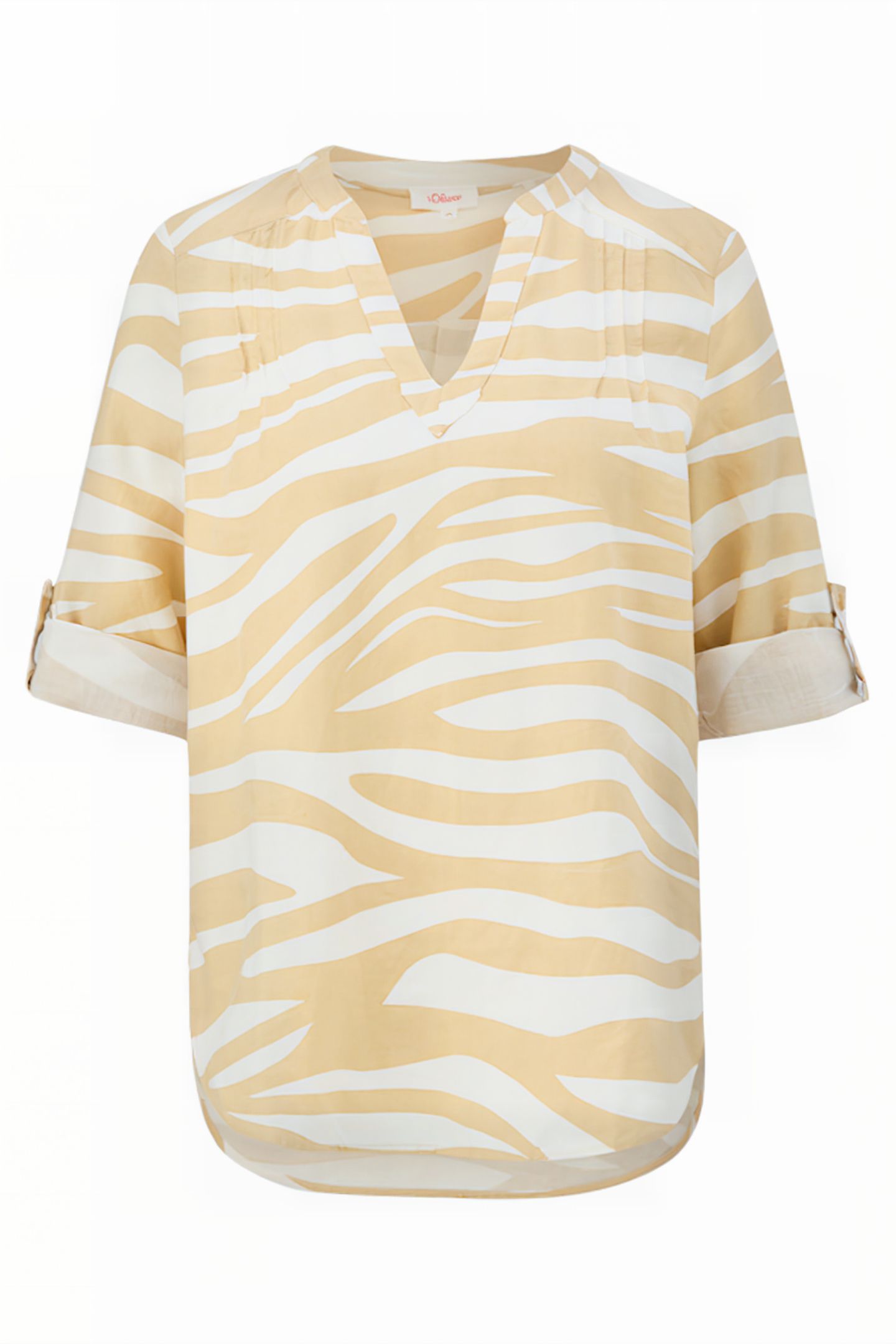 S.OLIVER BLOUSES BEIGE 4