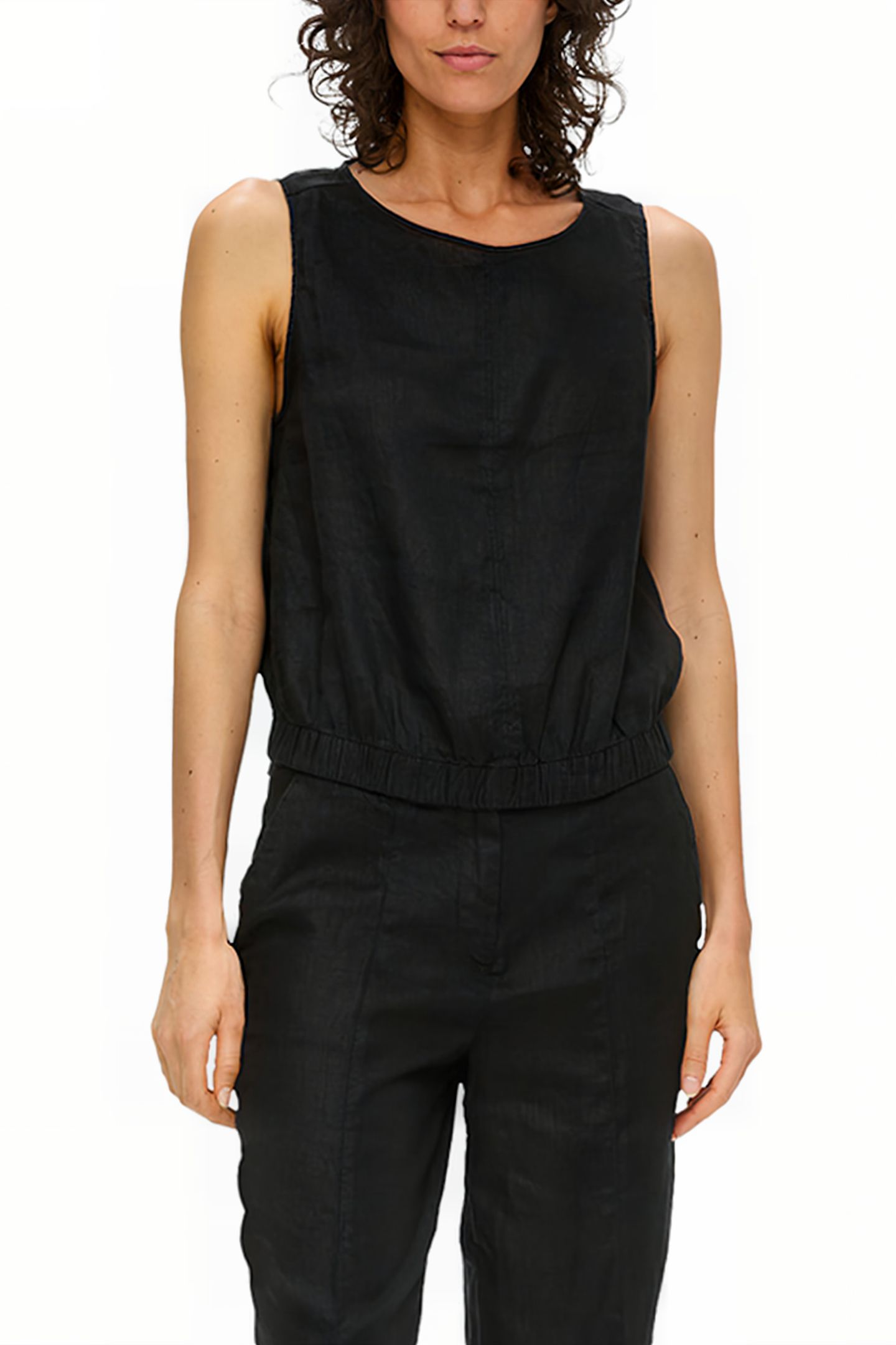 S.OLIVER BLOUSES BLACK 1