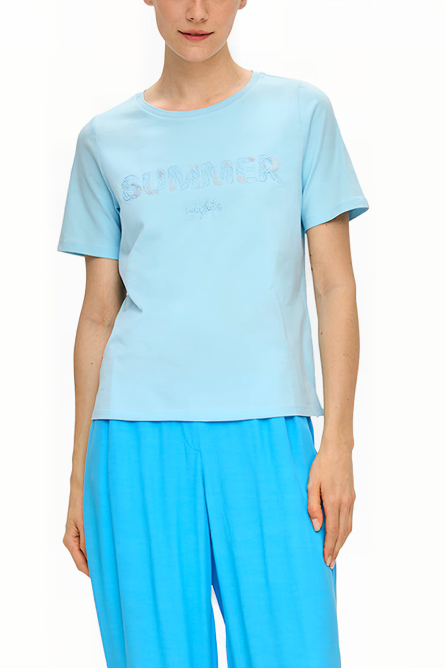 S.OLIVER T-SHIRTS BLUE 1