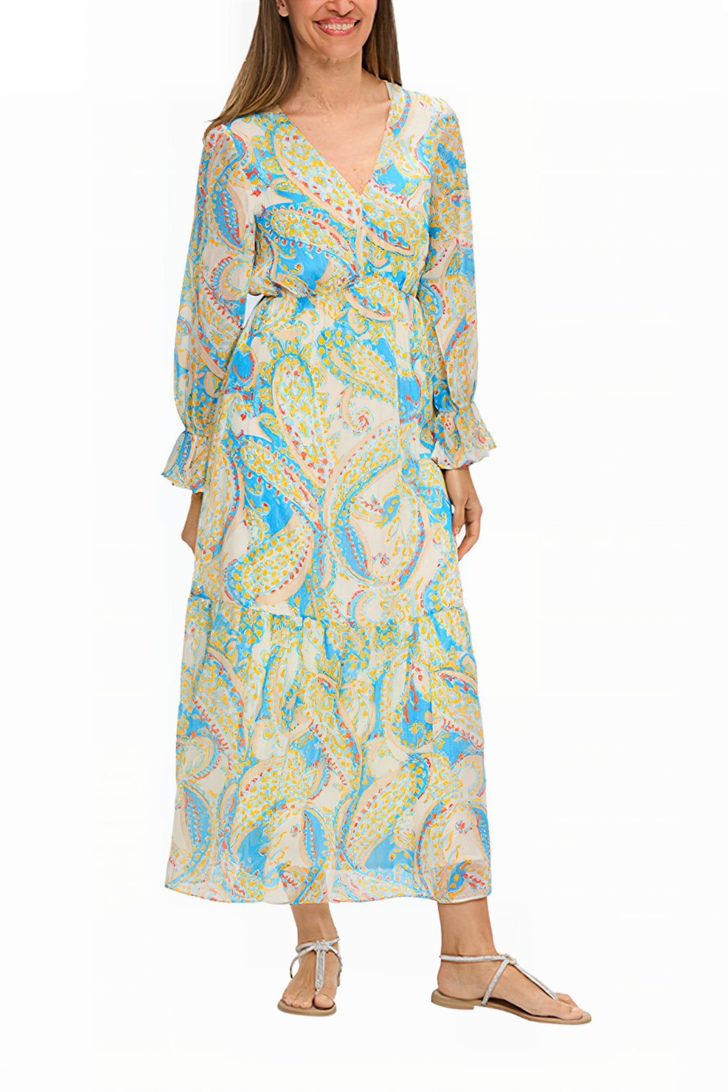 S.OLIVER DRESSES OFF-WHITE 1