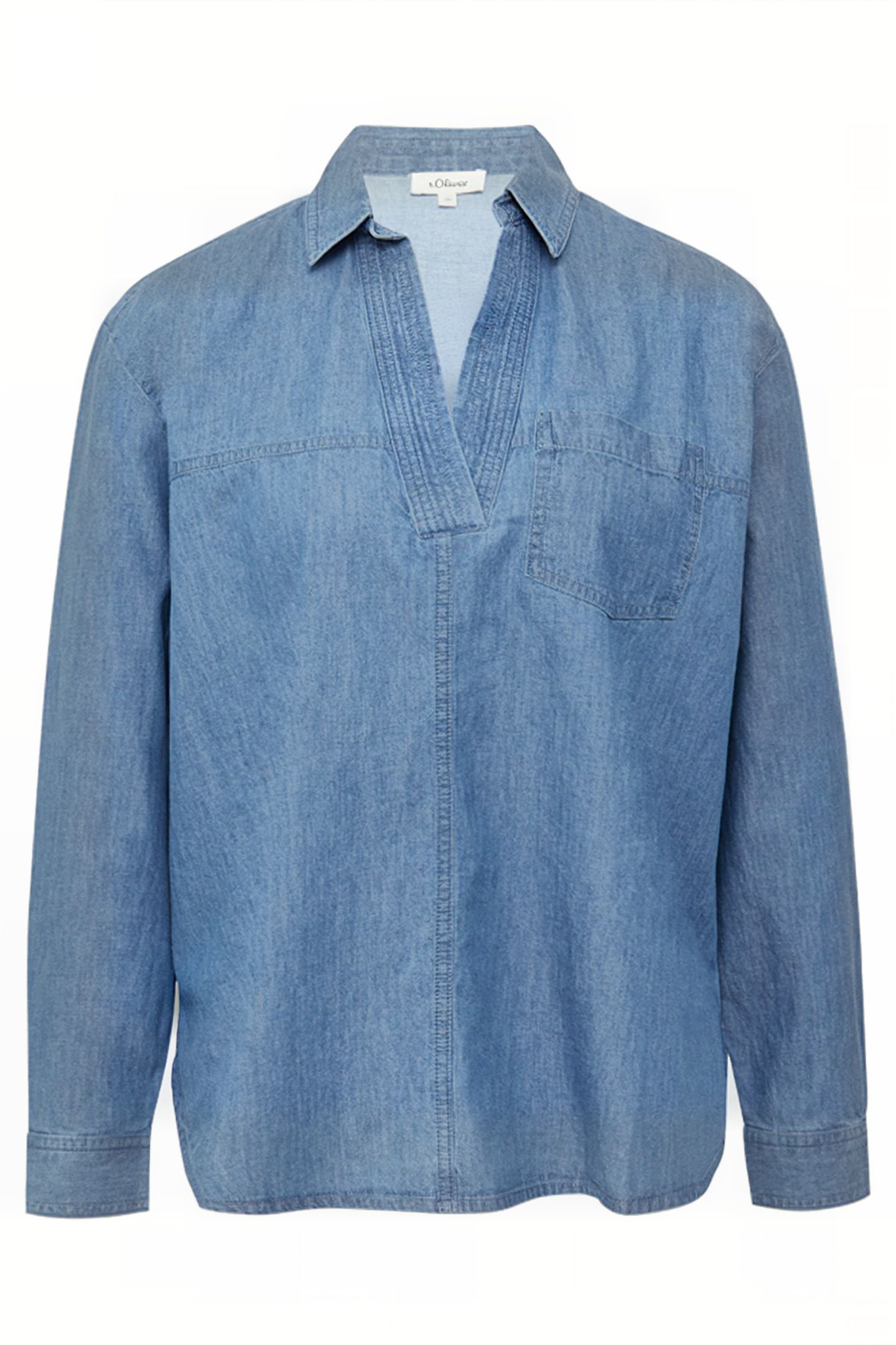 S.OLIVER BLOUSES BLUE 4