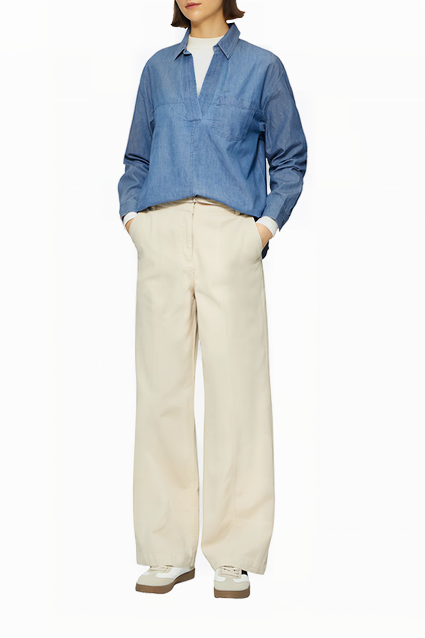 S.OLIVER BLOUSES BLUE 2