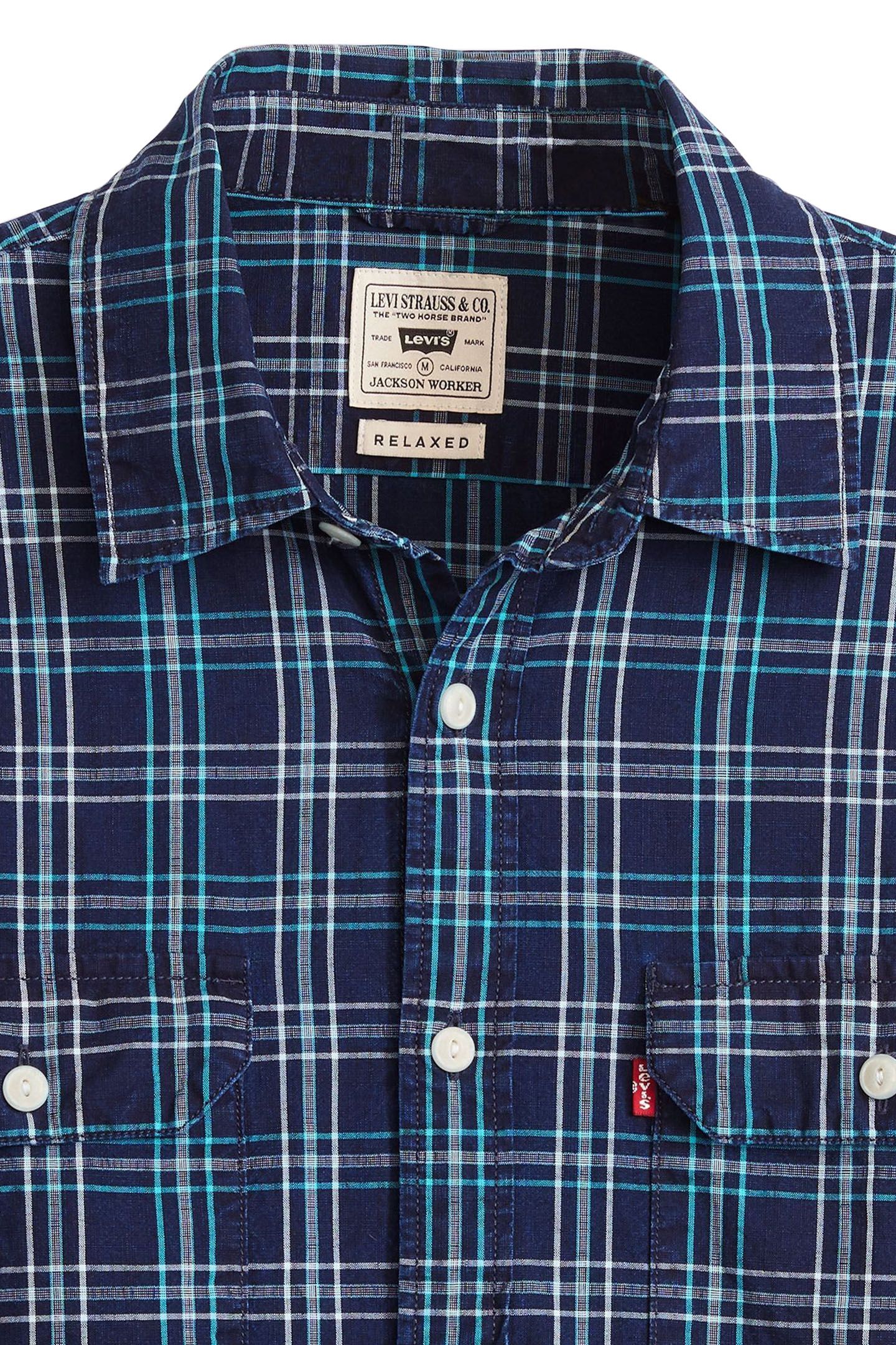 JACKSON WORKER BLAIRMORE INDIGO YARNDYE 6