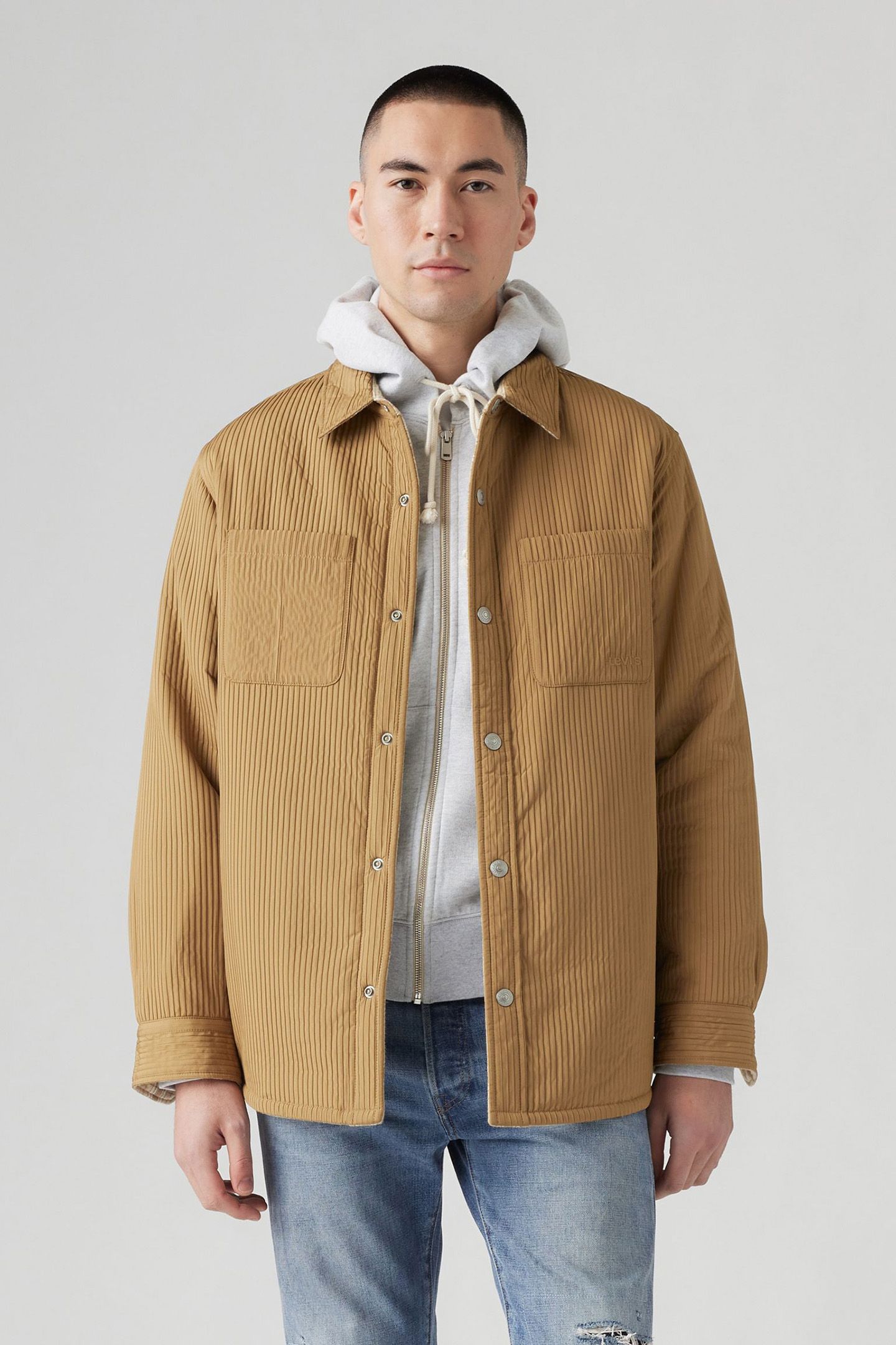 BRYANT PADDED REVERSIBLE OVERSHIRT 1