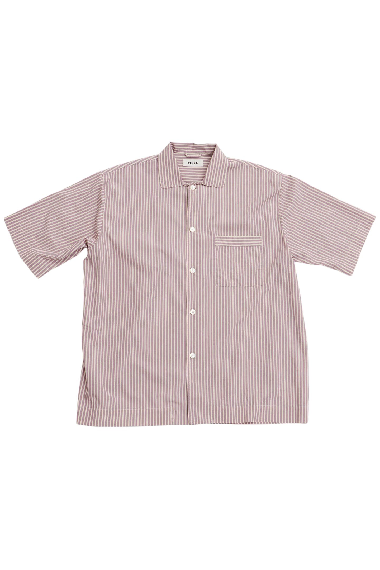 UNISEX POPLIN, SHORT SLEEVE SHIRT SKIPPER STRIPES 3