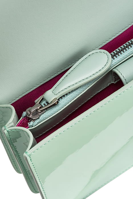 LOVE ONE MINI CL PELLE SFUMATA PASTEL GREEN-OLD SILVER 6