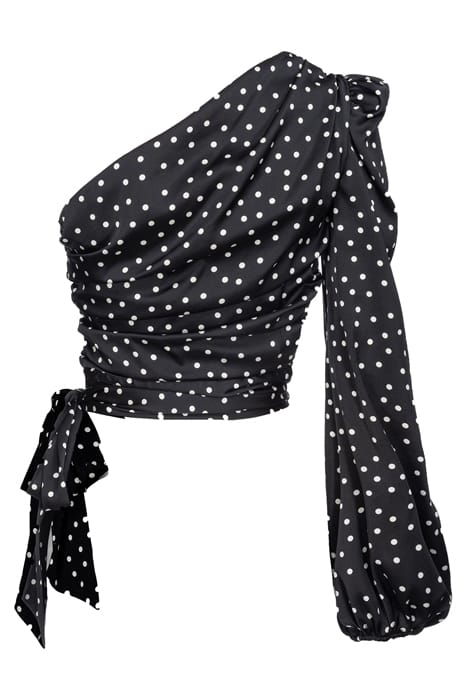THIRA BLOUSE BLACK/WHITE 5