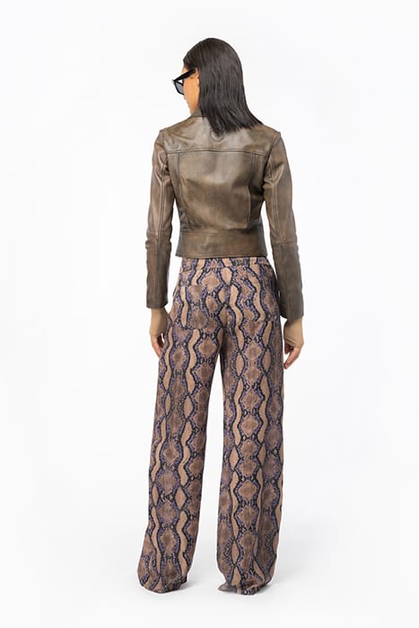 PIKACHU TROUSERS MULT. BROWN/LILAC 2