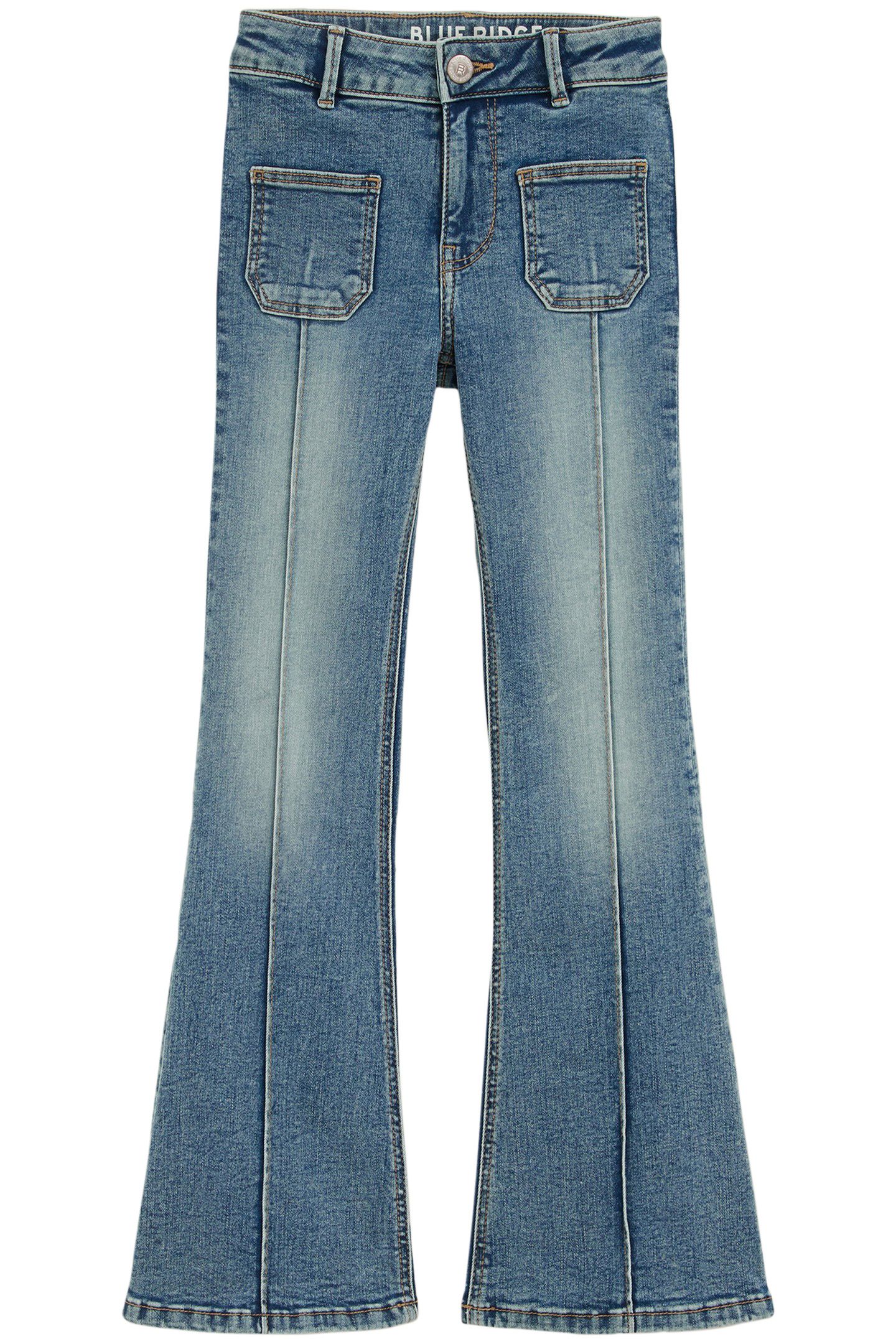 5-POCKET MID WAIST LIGHT BLUE 3