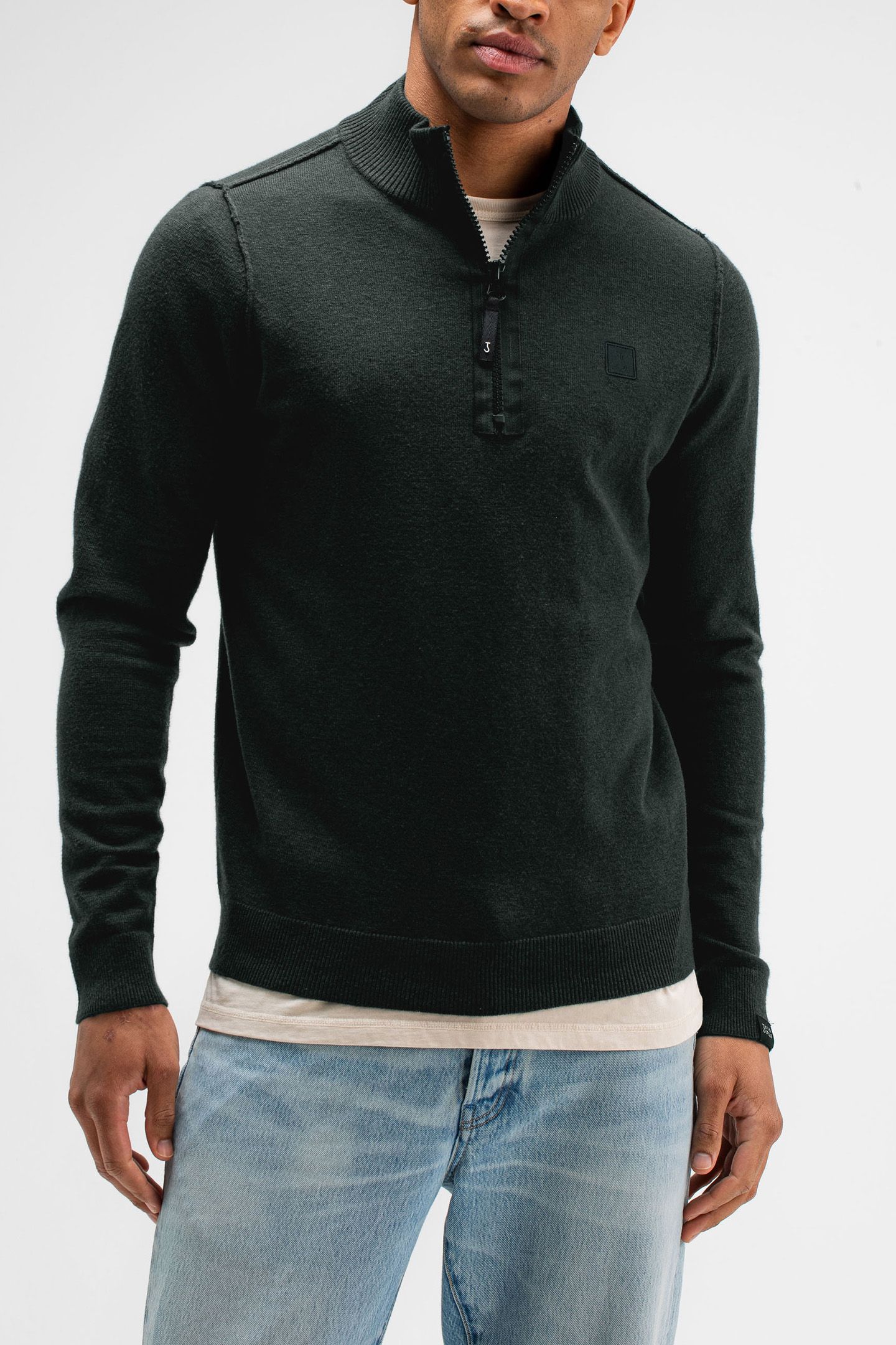 CLIFDEN HALFZIP CONDA GREEN 1