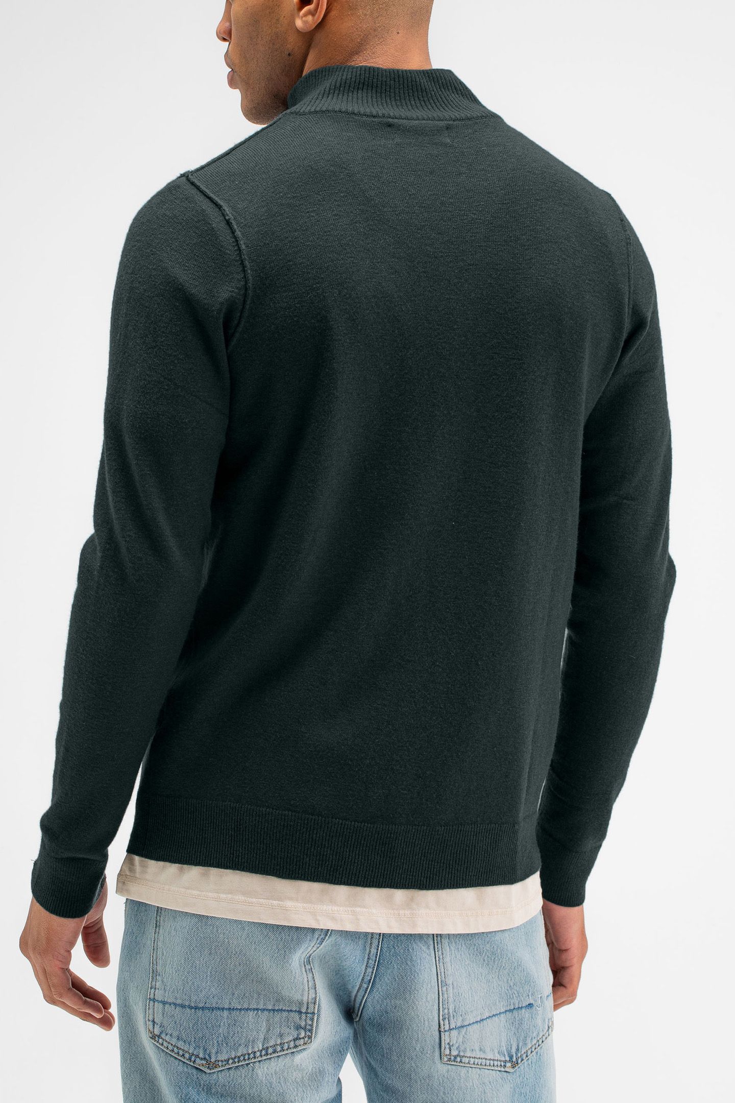CLIFDEN HALFZIP CONDA GREEN 2