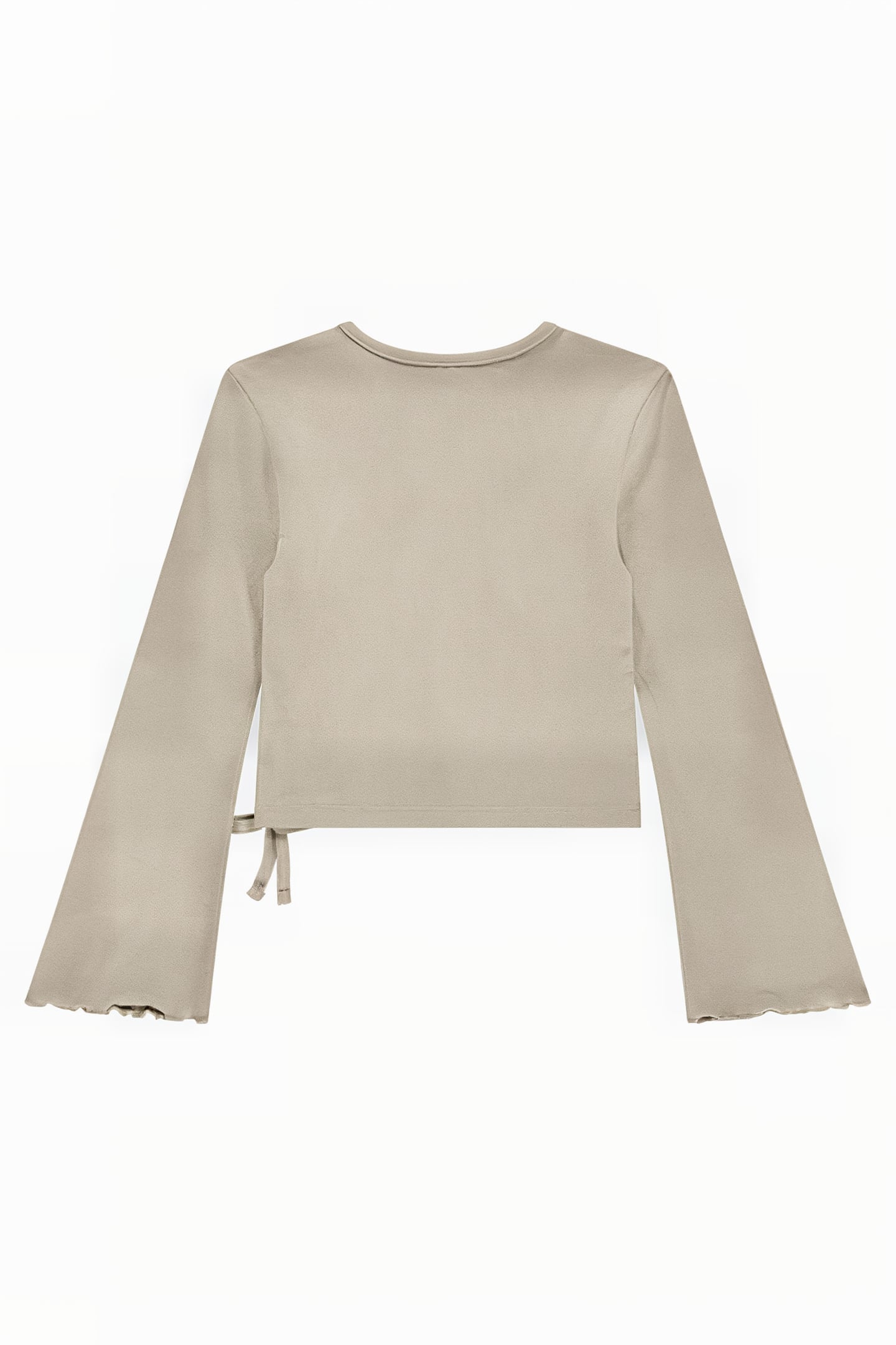 LETTUCE V-NECK NUT BEIGE 2