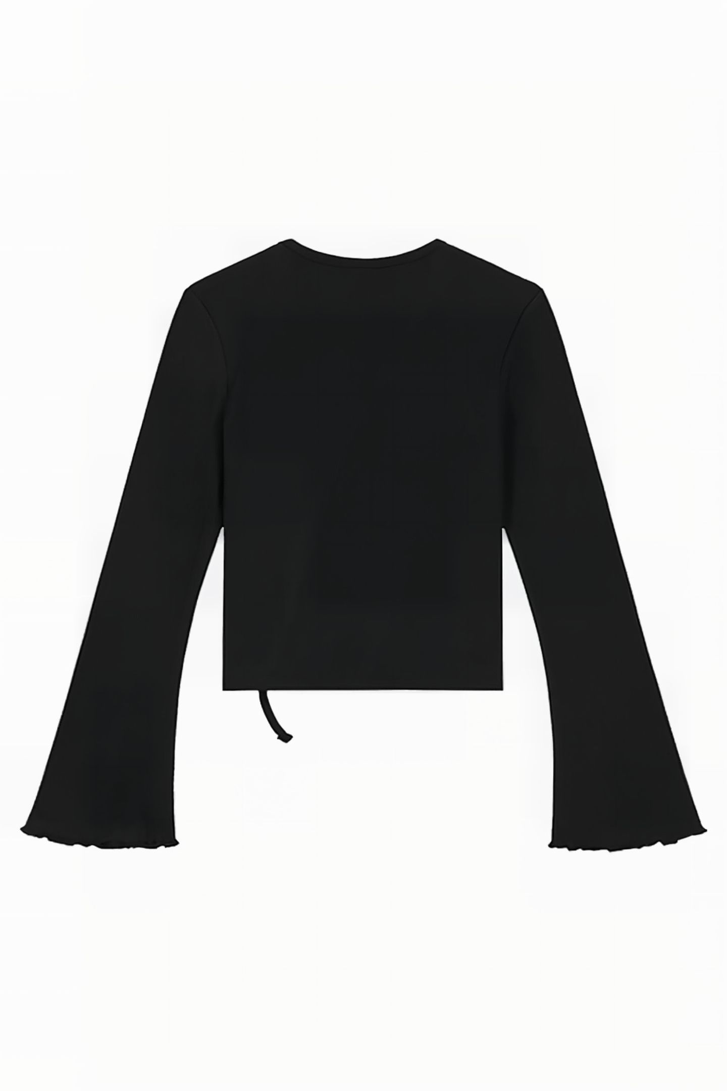 LETTUCE V-NECK BLACK 2