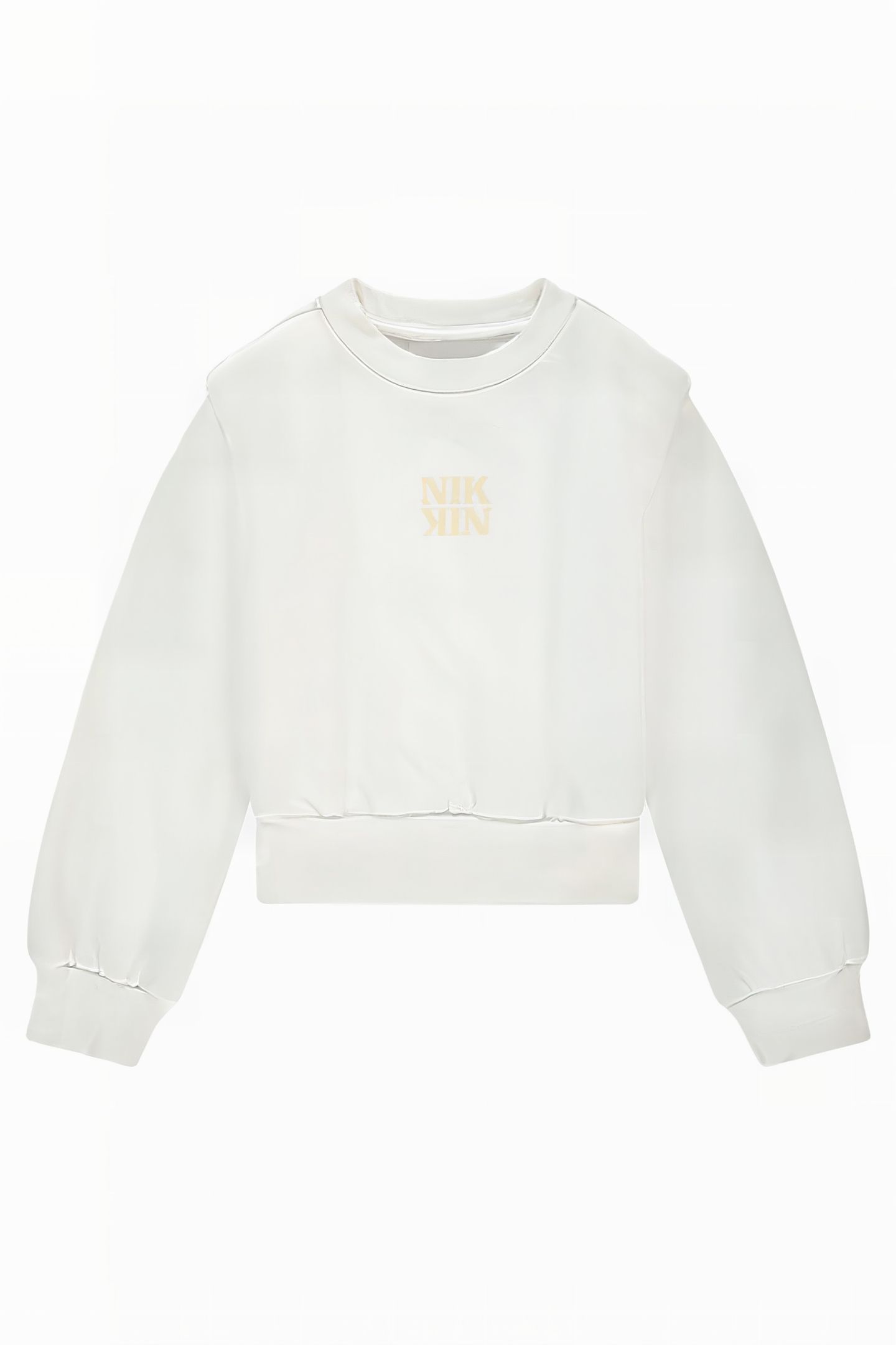 JAMIE SHOULDER SWEATER OFF WHITE 1