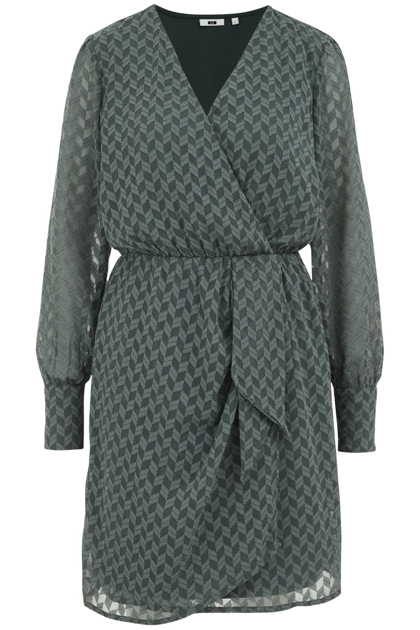 DRESS SHORT GREYISH GREEN 4