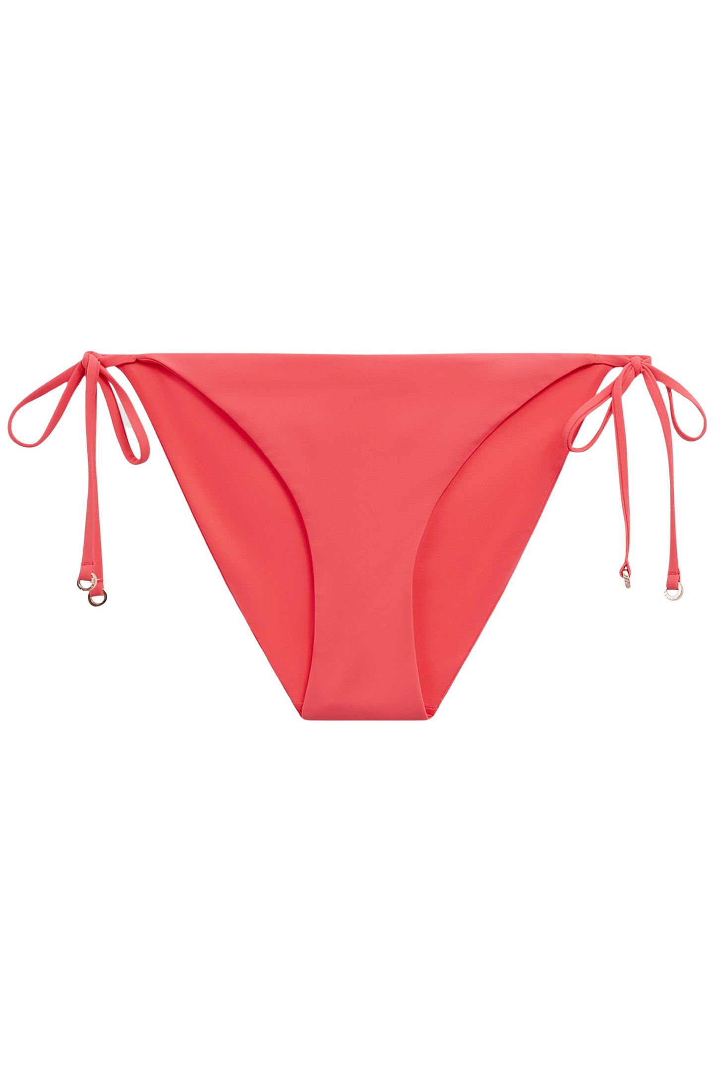 RIPLEY TIE SIDE BIKINI — BRIGHT CORAL 4