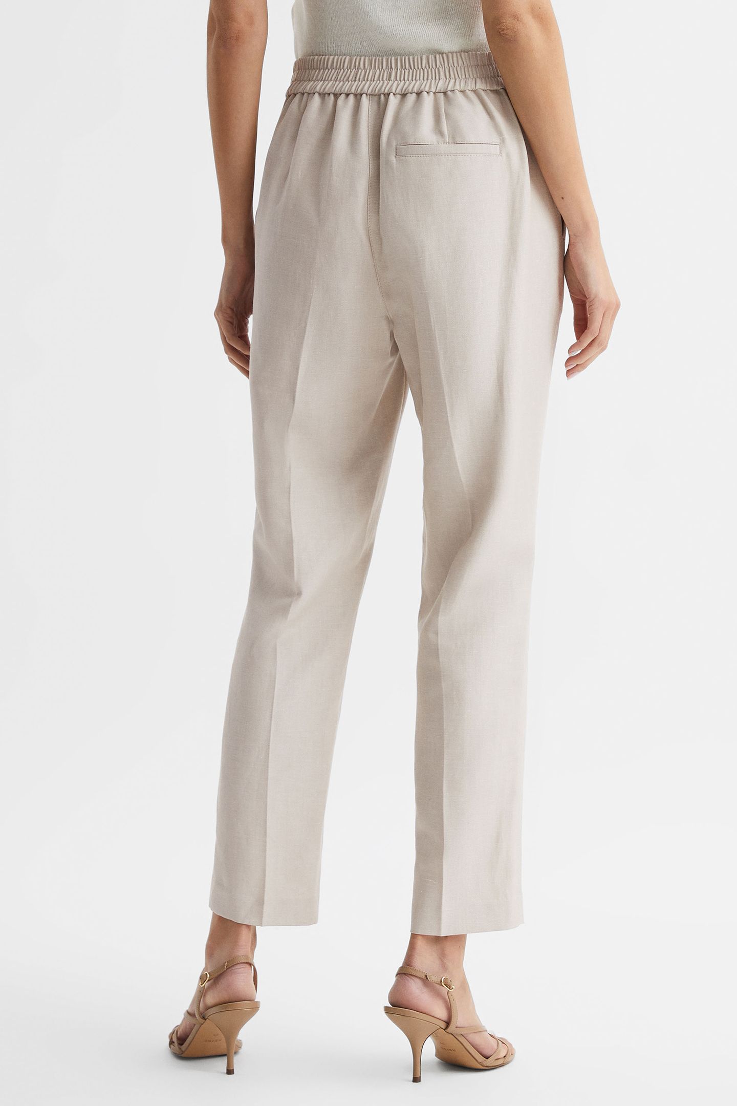 SHAE TAPER-LINEN FORMAL PANTS — TAPERED FIT 2