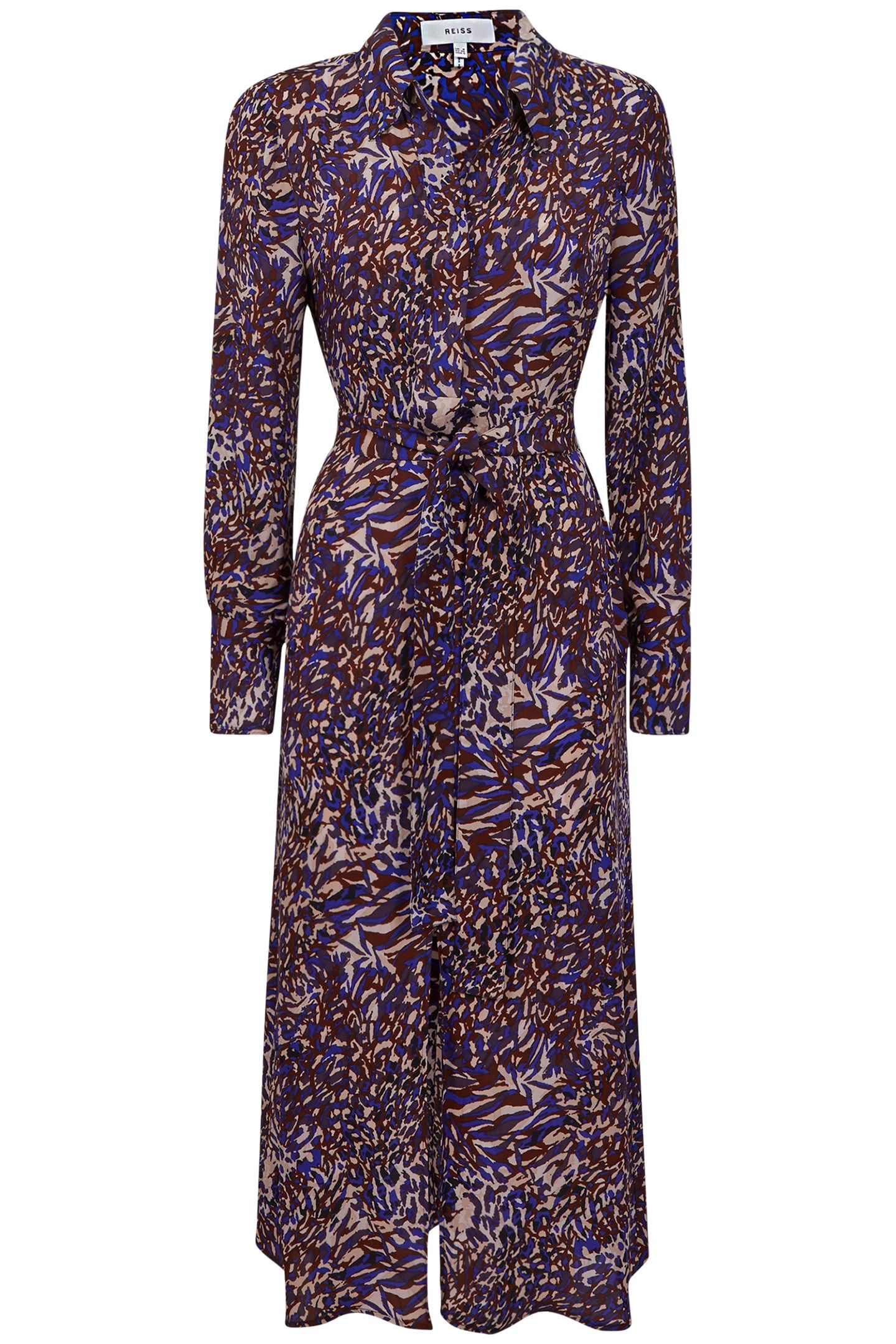 TABITHA ANIMAL PRINT MIDI SHIRT DRESS 4