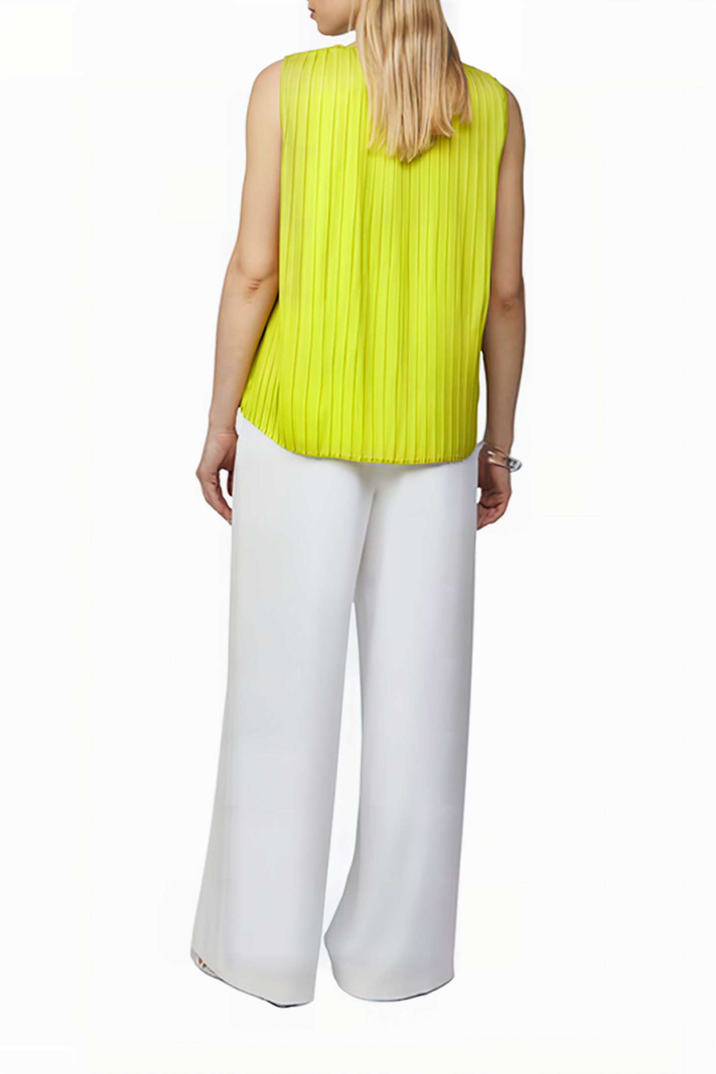 COMMA BLOUSES LIME-GREEN 3