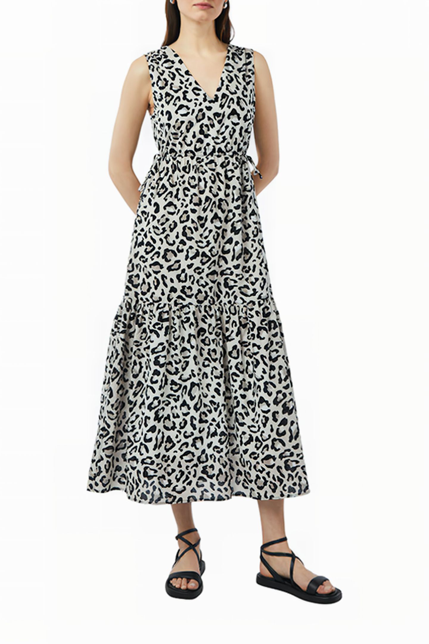 COMMA DRESSES LIGHT-GREY 4