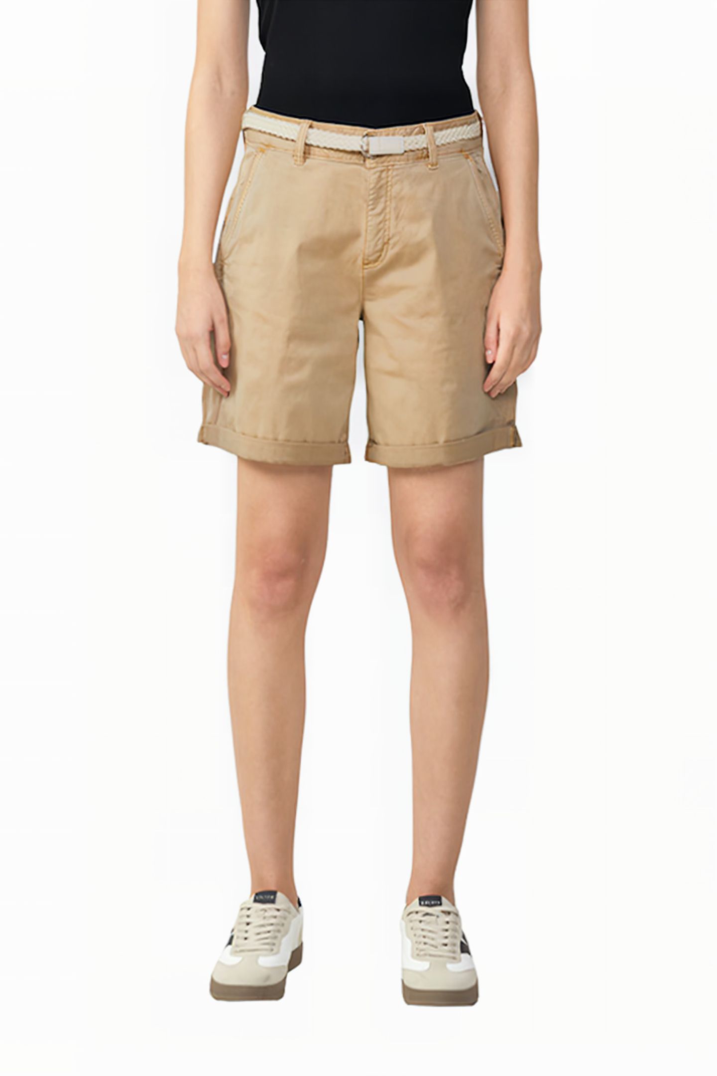 S.OLIVER SHORTS BEIGE 1