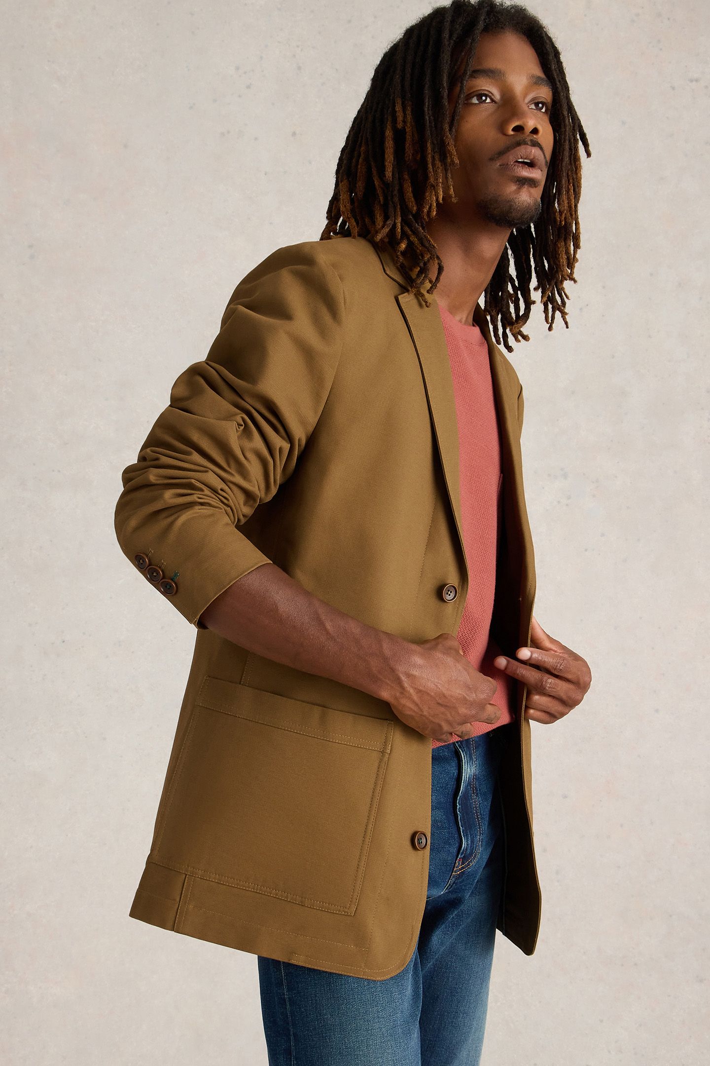 CHILTERN BLAZER MID TAN 4
