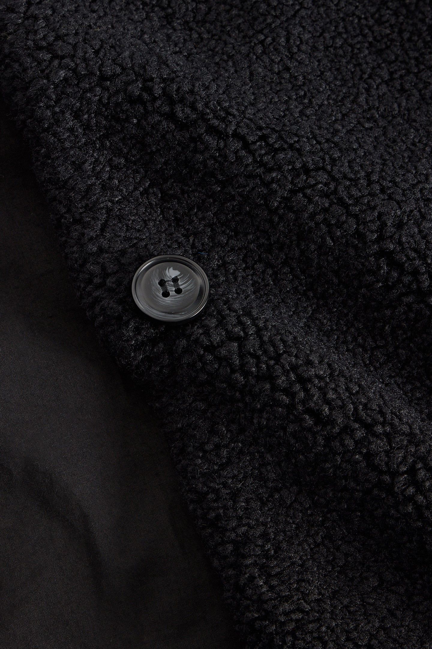 BORG GILET PURE BLACK 3