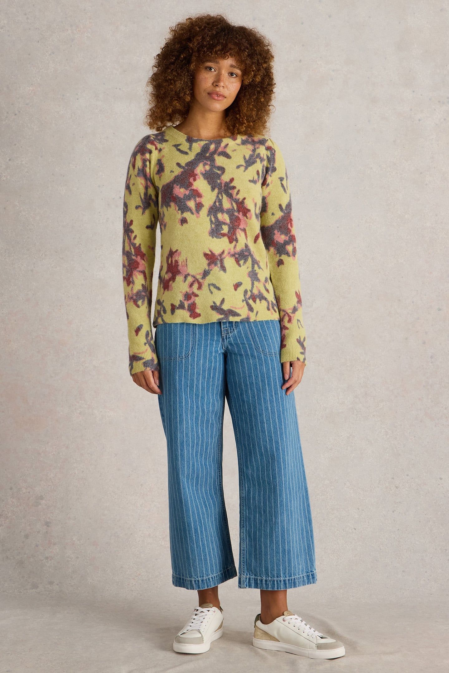 JODIE JUMPER YELLOW PRINT 1