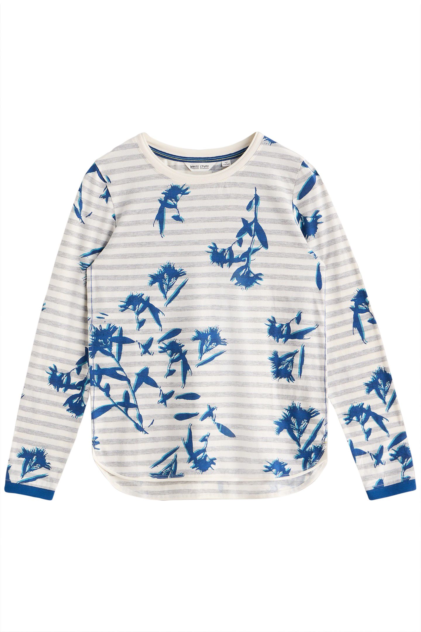 CLARA LS TEE NATURAL MULTI 3