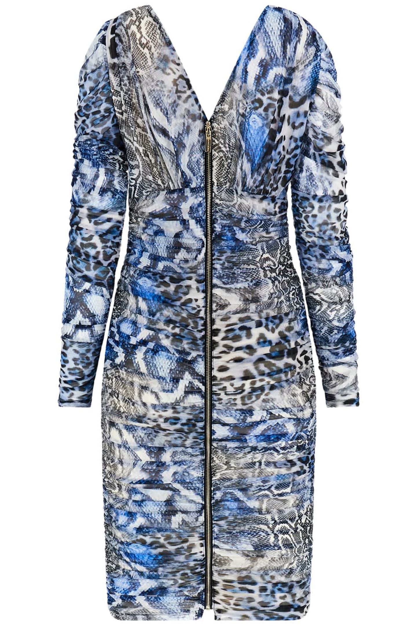 MARCIANO BY GUESS CRISTAL BODYCON DRES MIDNIGHT SNAKE 6