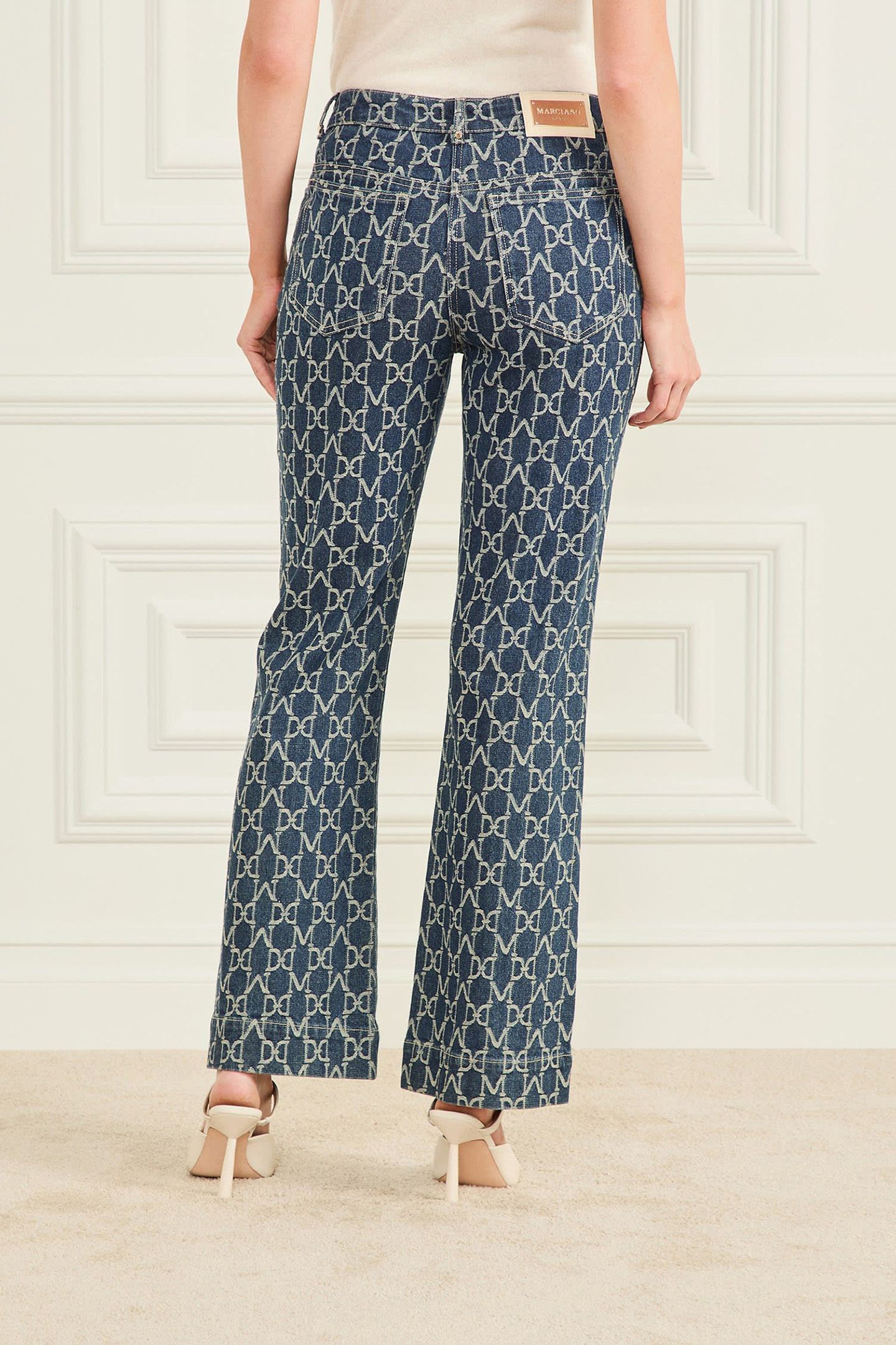 MARCIANO BY GUESS BEA 5PCK LOGO DENIM MONOGRAM JACQUARD BL 2