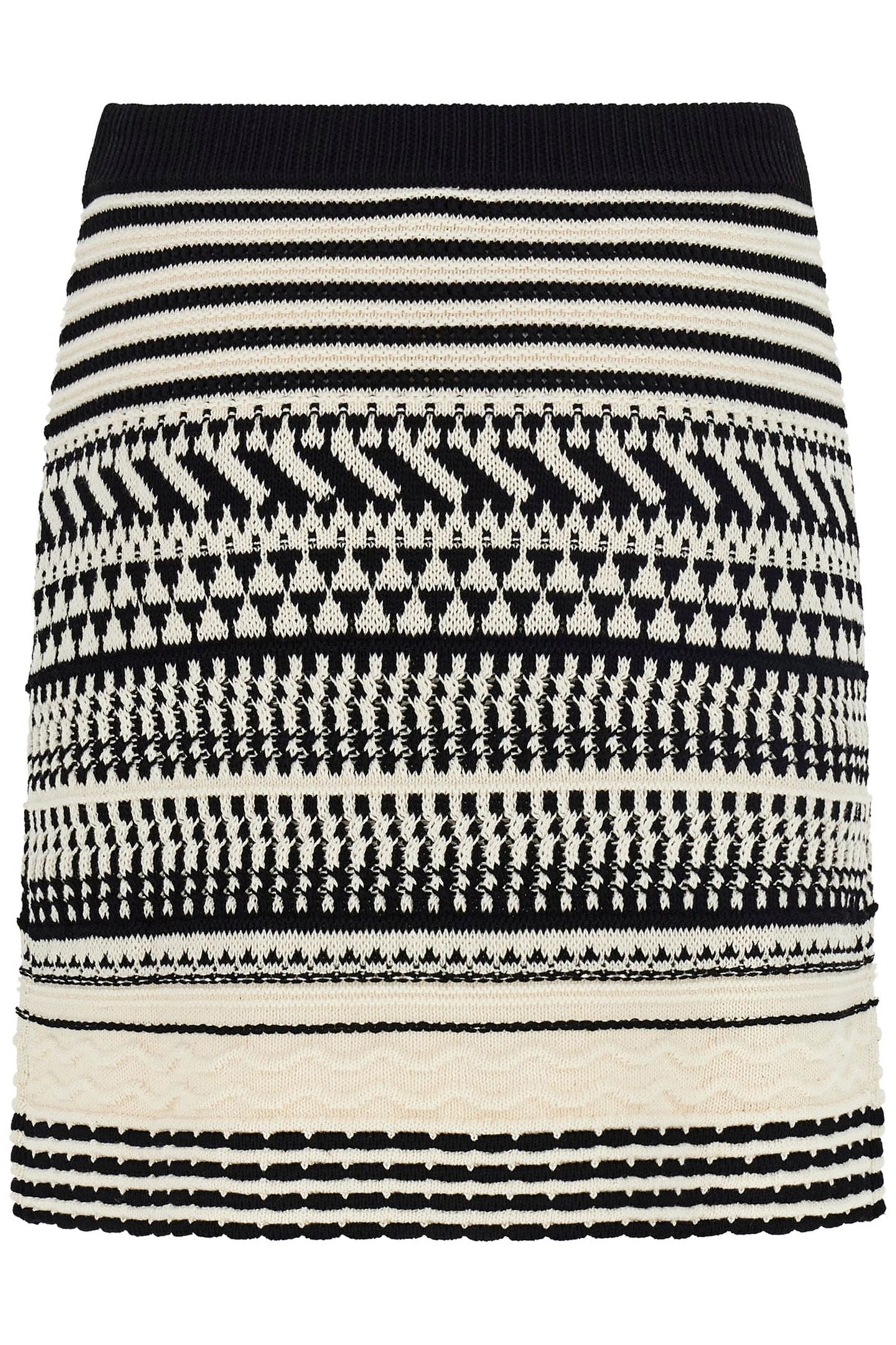 MARCIANO BY GUESS ARIANNA STITCHED SKI EGGSHELL AND BLACK 5