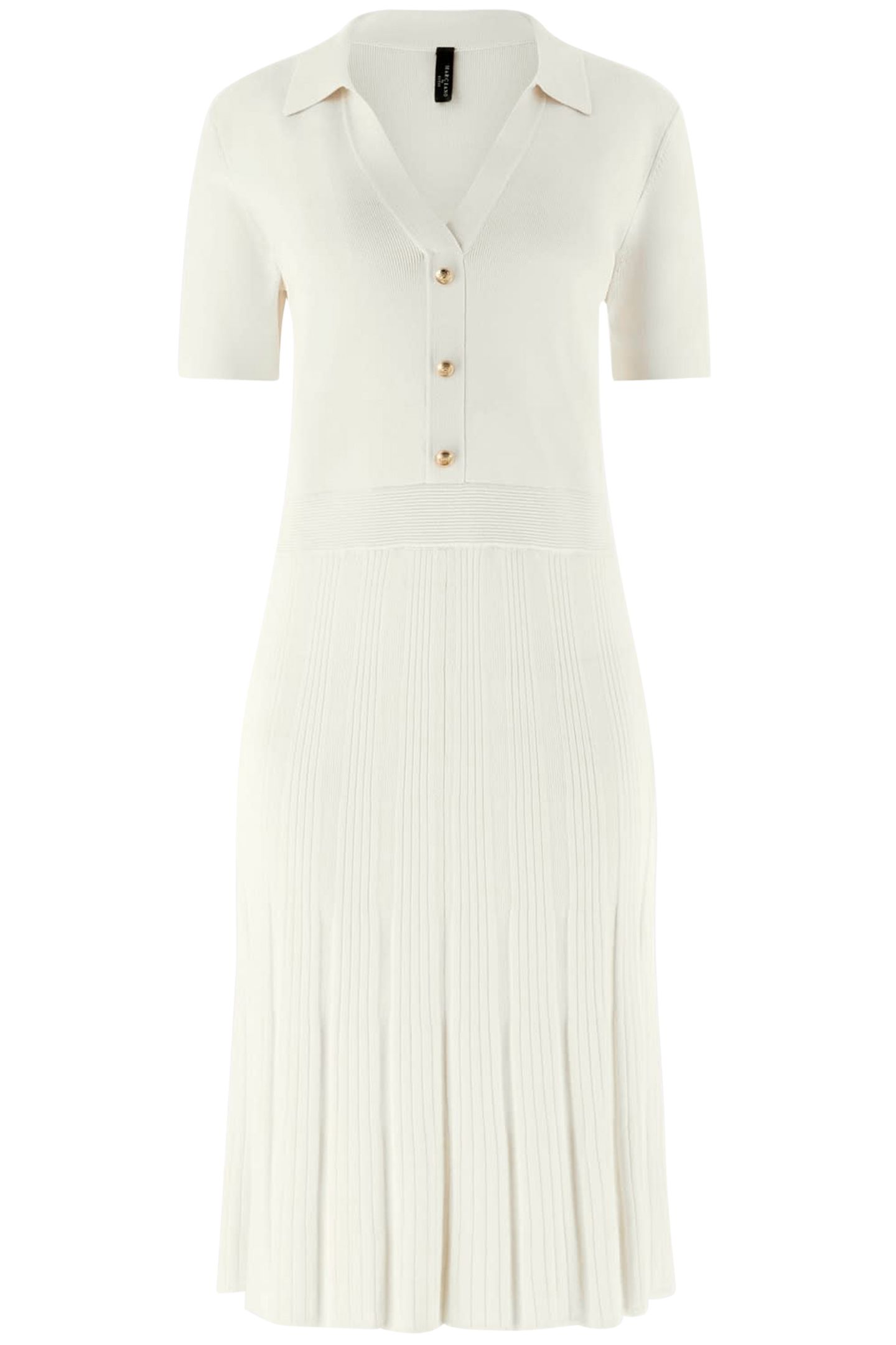 MARCIANO BY GUESS KATRIN SS V COLLAR D EGGSHELL ECRU 4