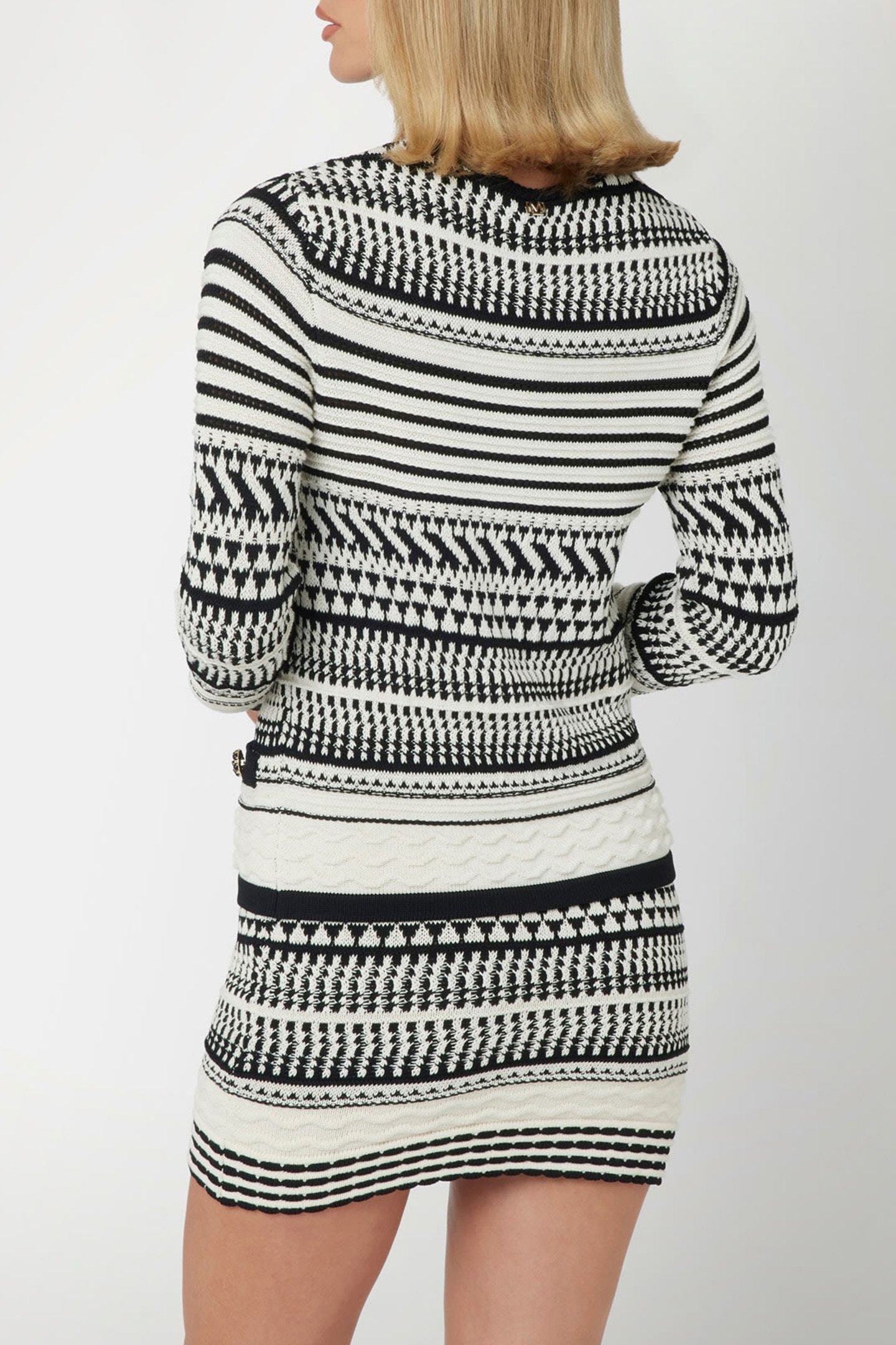 MARCIANO BY GUESS ARIANNA STITCHED CAR EGGSHELL AND BLACK 2