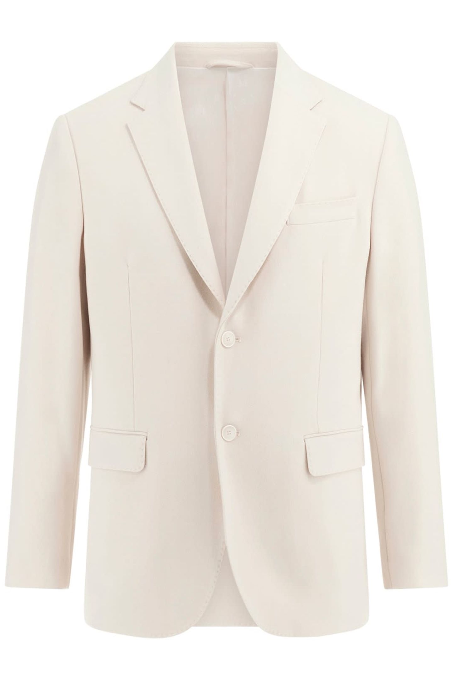 MARCIANO BY GUESS SEAN 2B NOTCH BLAZER WARM MILK 4