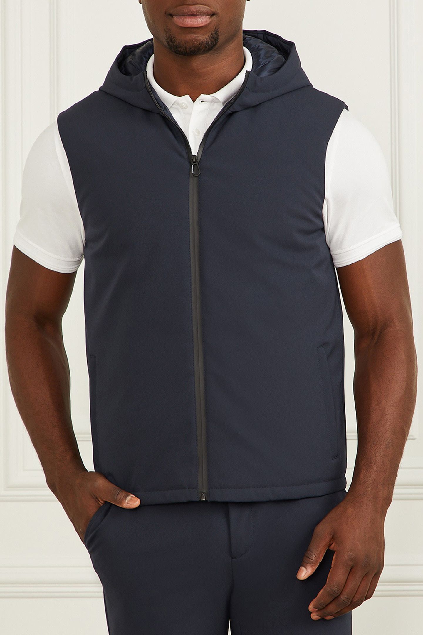 MARCIANO BY GUESS FP BLAZER DETACHABLE NAVY SEA 5