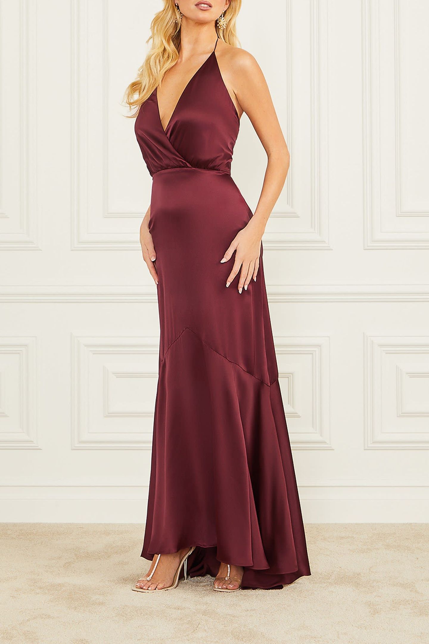 MARCIANO BY GUESS ISHANI GOWN MULBERRY A489 4