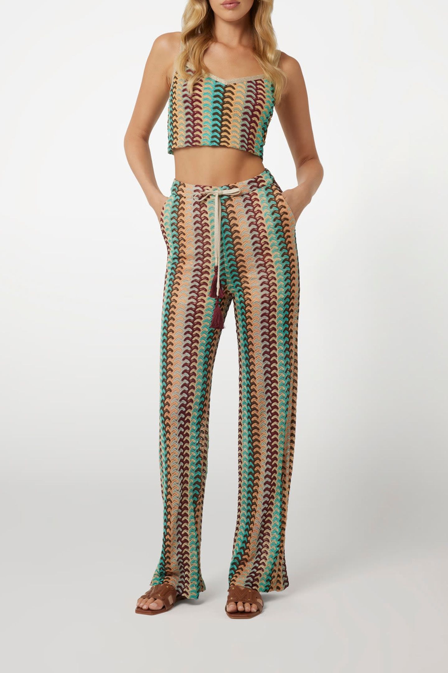 MARCIANO BY GUESS FEARNE PANT FEARNE MULTI 3