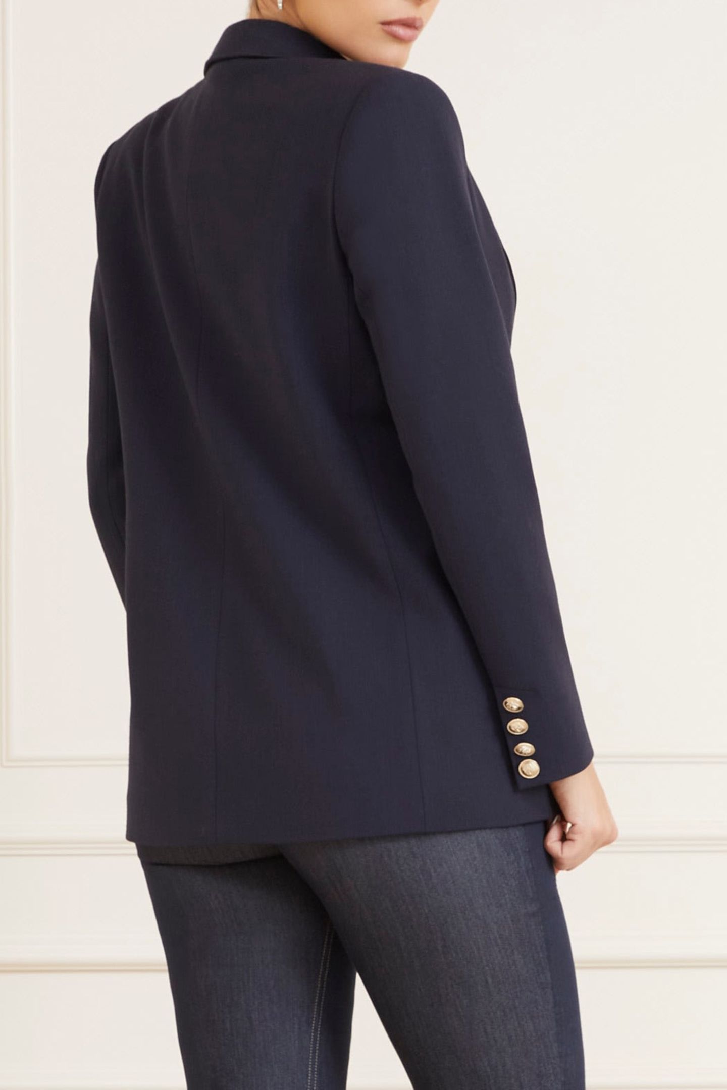 MARCIANO BY GUESS MAGDA BLAZER SMART BLUE MULTI 2