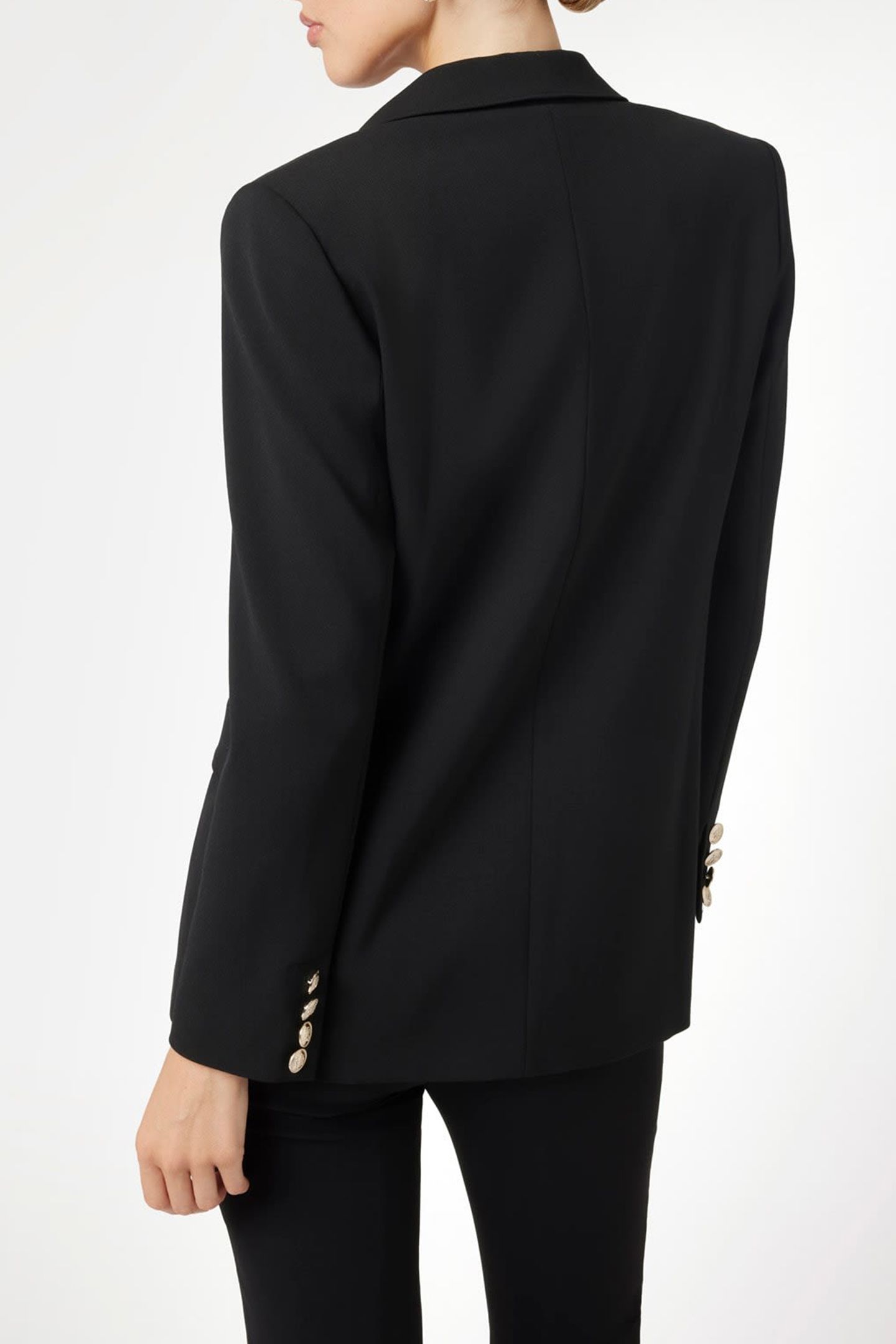 MARCIANO BY GUESS MAGDA BLAZER JET BLACK 2
