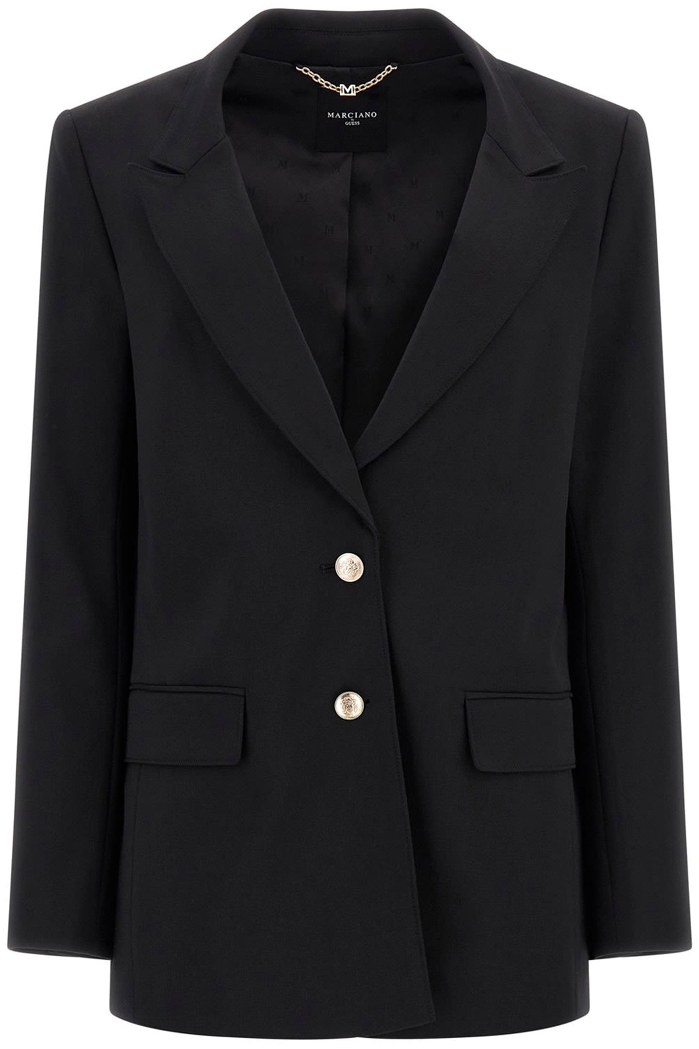 MARCIANO BY GUESS MAGDA BLAZER JET BLACK 4